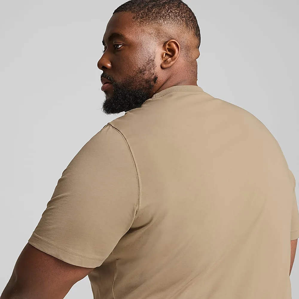 PUMA MEN'S SQUAD BIG LOGO OAK TEE