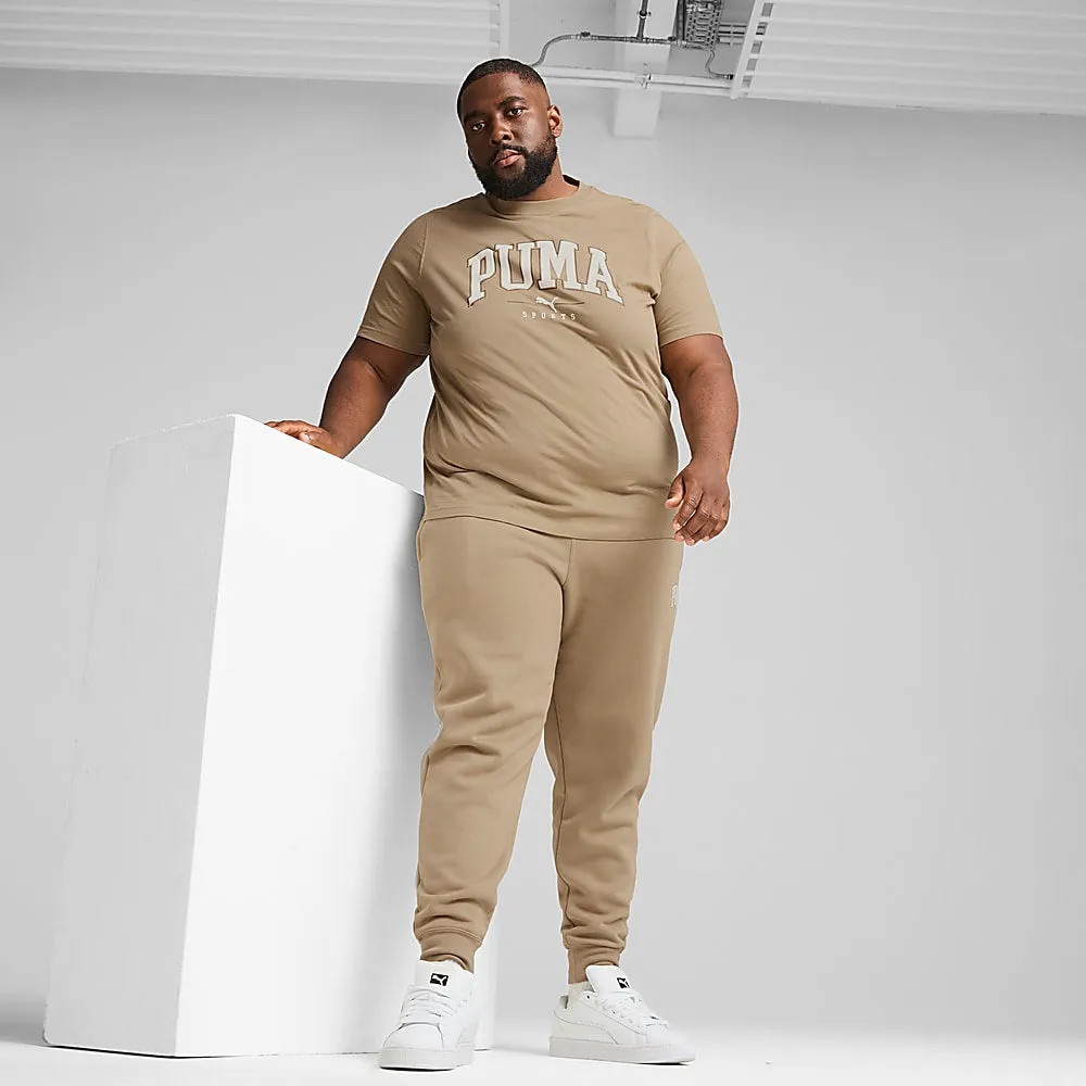 PUMA MEN'S SQUAD BIG LOGO OAK TEE