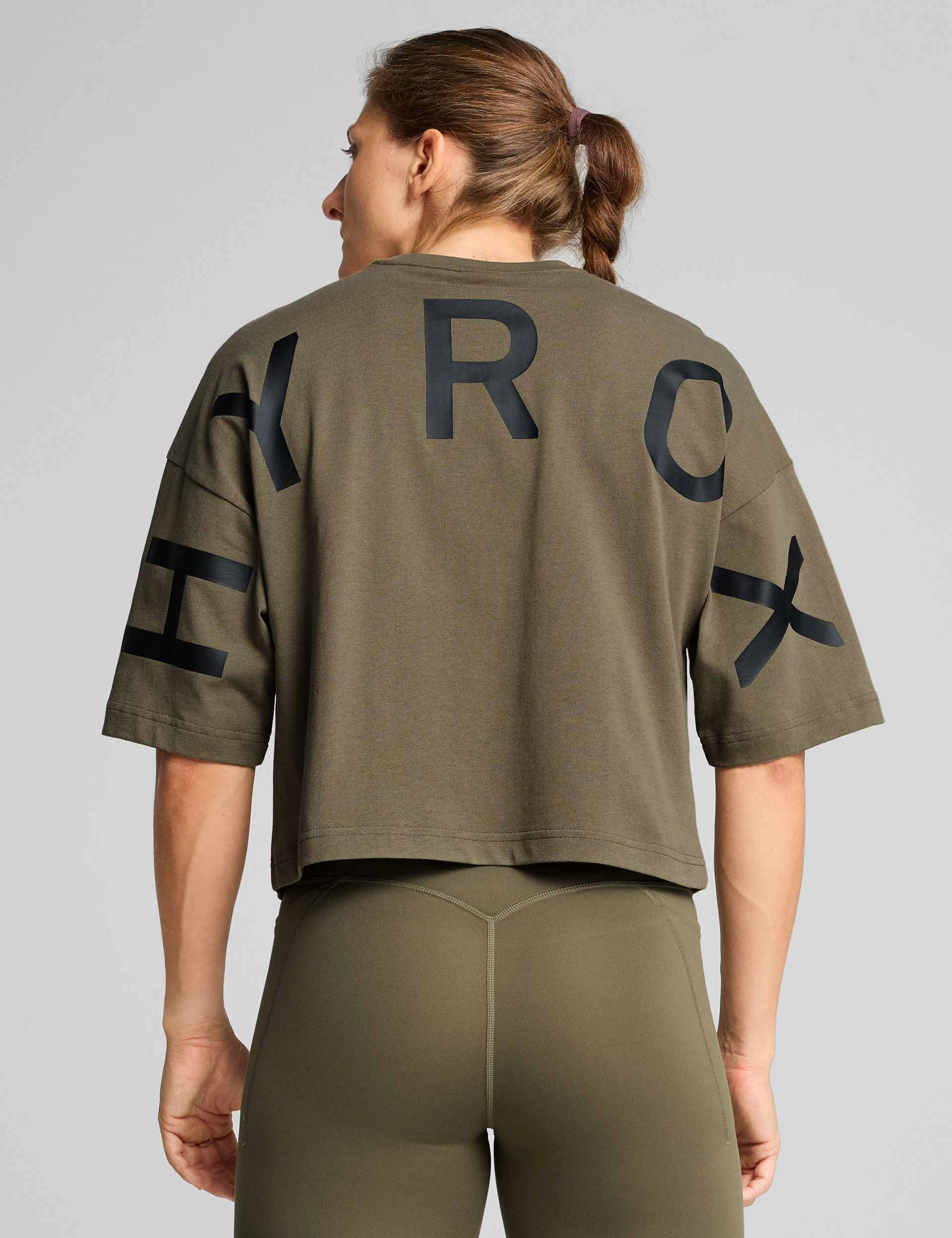 Puma x Hyrox Oversized Tee - Loden Green