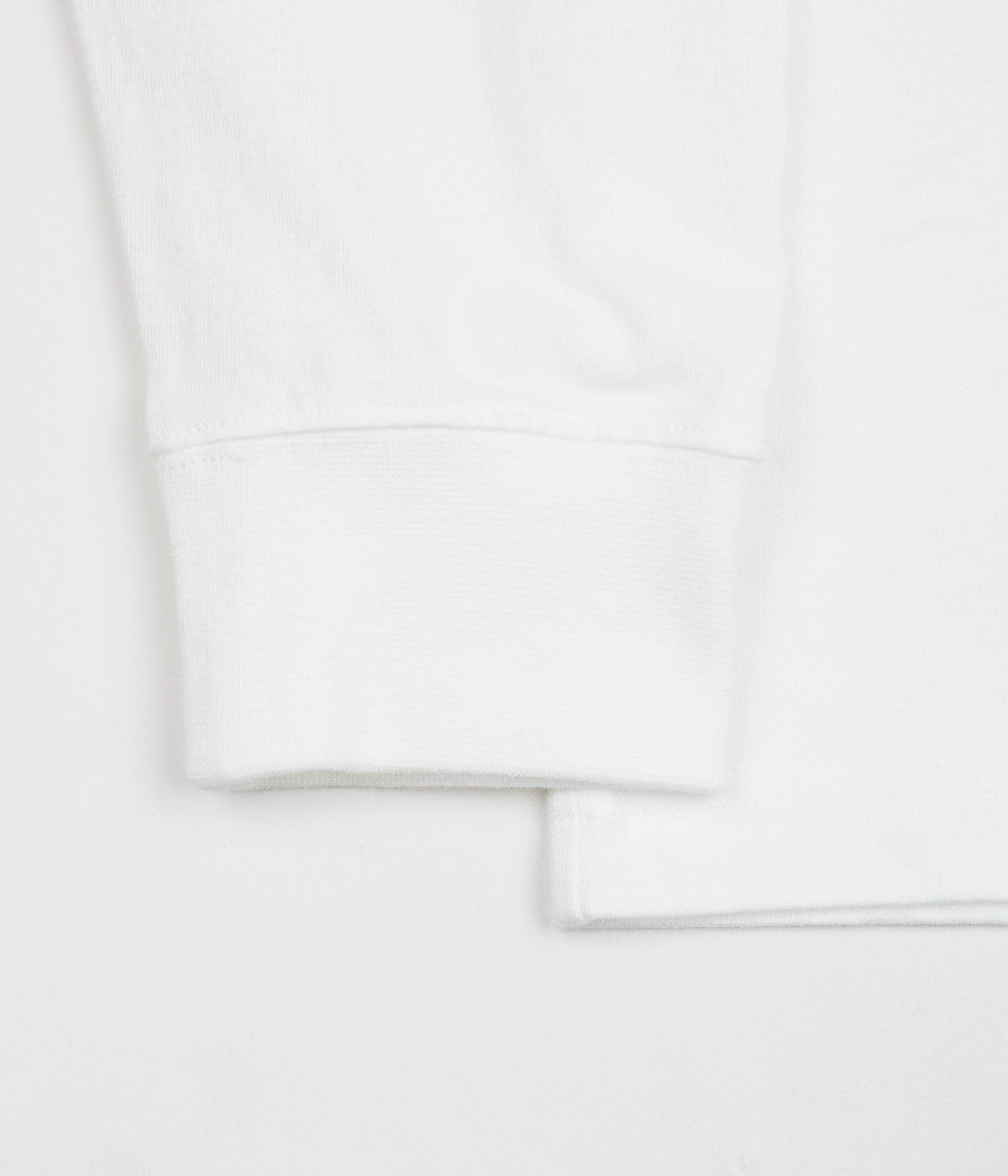 Reception 808 Lounge Long Sleeve T-Shirt - White