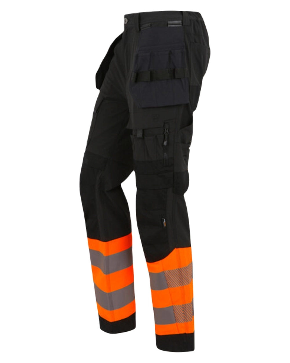 Regatta Mens Hi-Vis X-Pro Stretch Holster Trousers Class 1