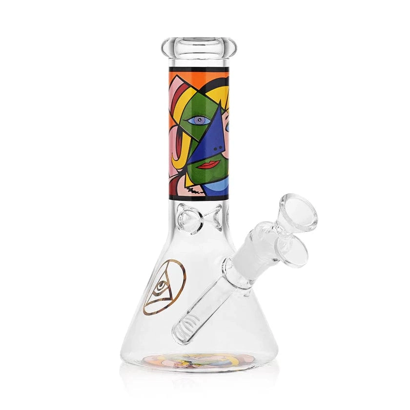 Ritual 8" Atomic Pop "Blue Eyes" Beaker Bong