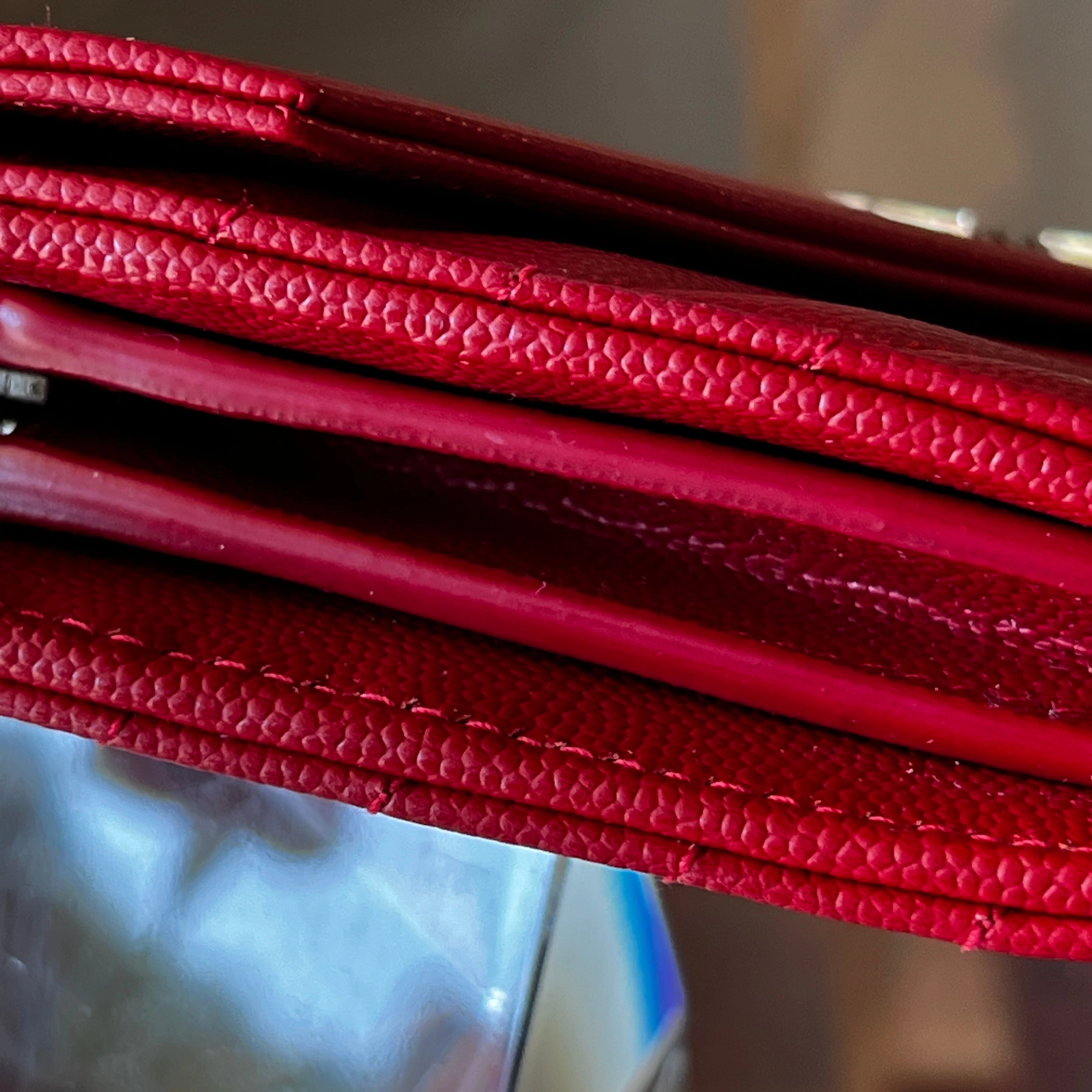 SAINT LAURENT Monogram Flap Long Wallet