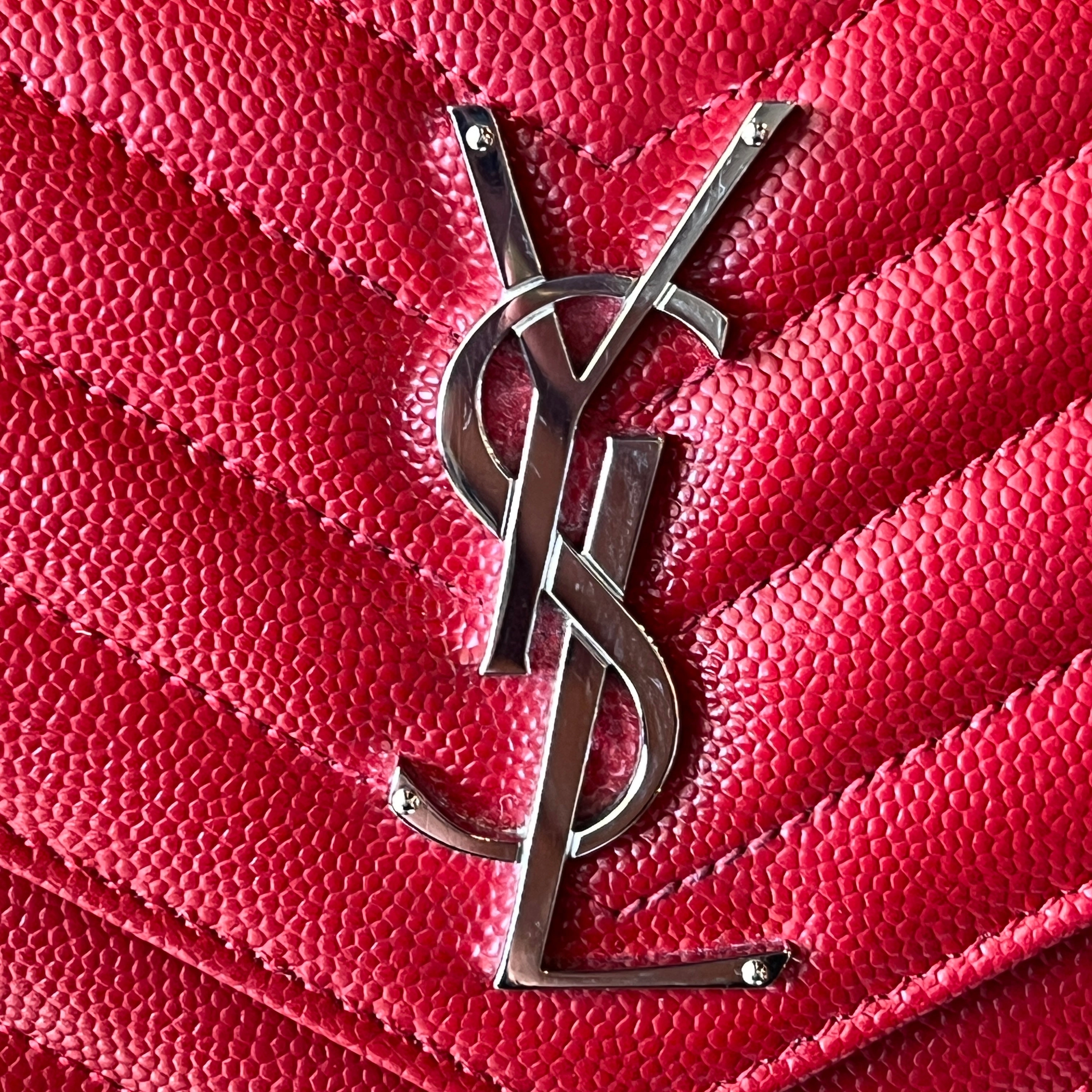 SAINT LAURENT Monogram Flap Long Wallet
