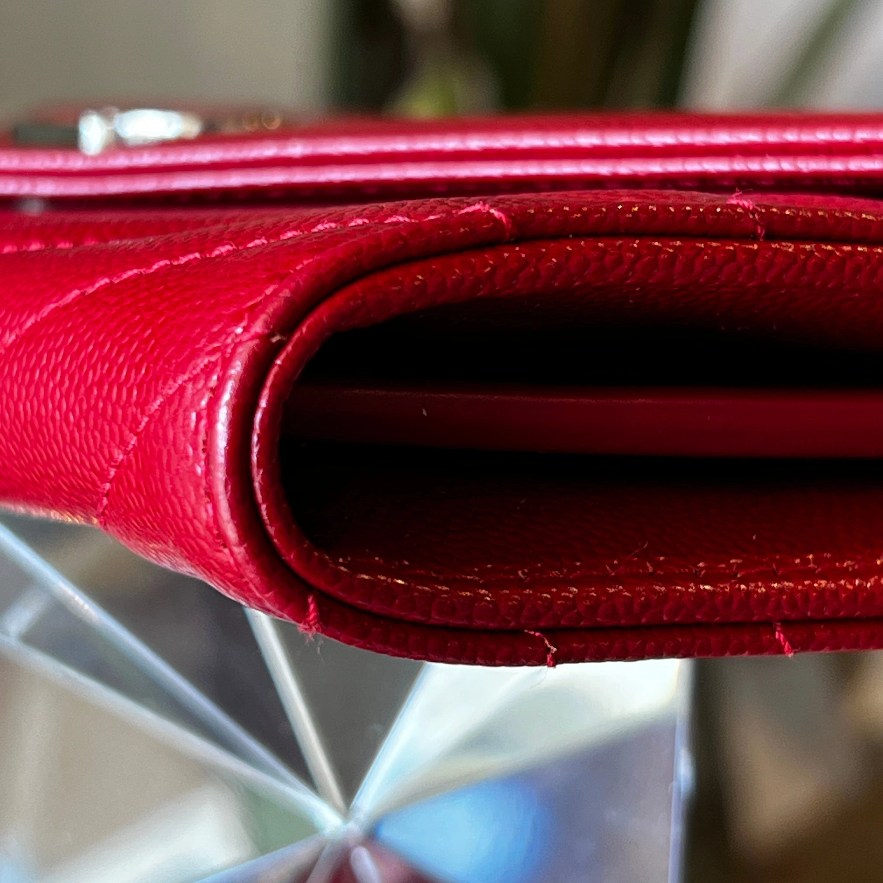 SAINT LAURENT Monogram Flap Long Wallet