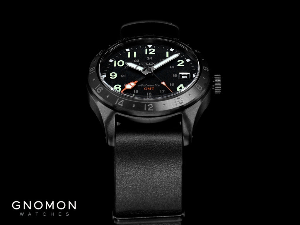 Seiko 5 Sports “Field Street Style” GMT Blackout Ref. SBSC013