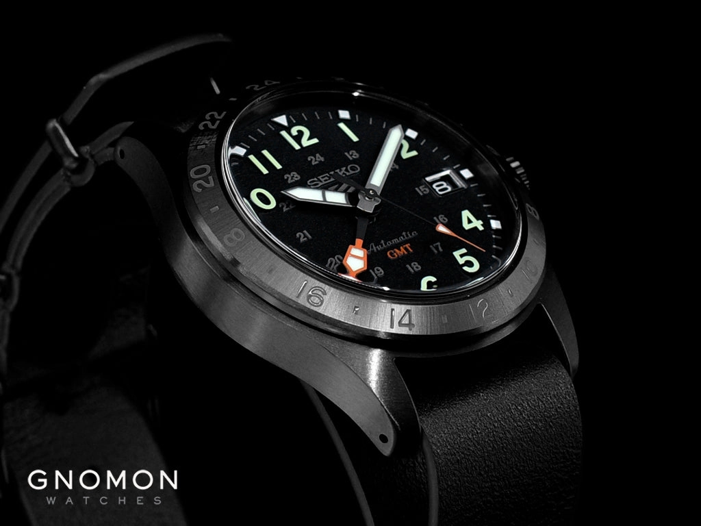 Seiko 5 Sports “Field Street Style” GMT Blackout Ref. SBSC013