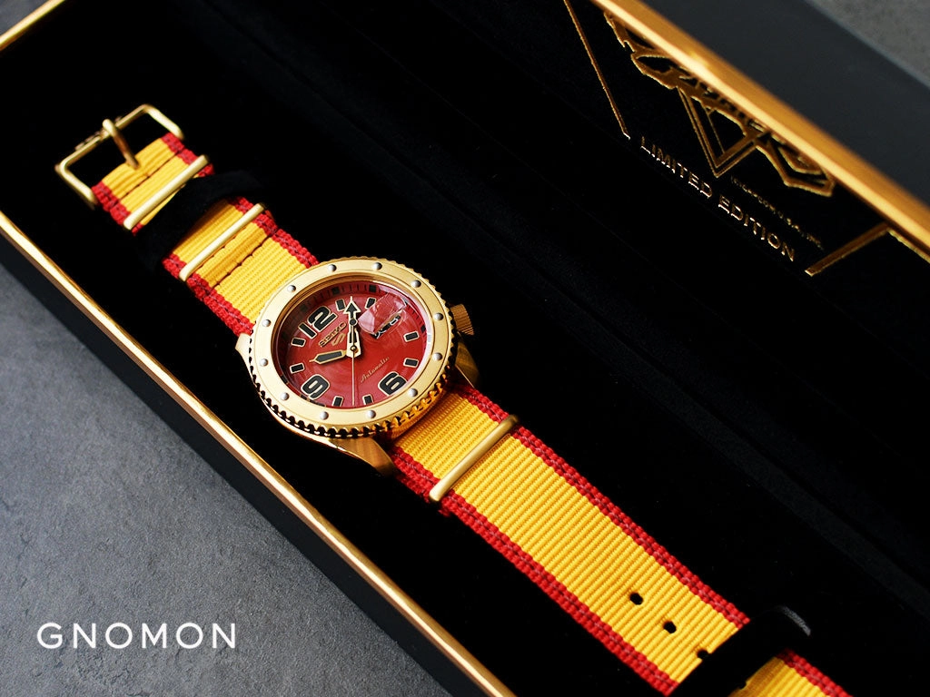 Seiko 5 Sports Street Fighter Series Zangief "Iron Cyclone" - Ltd Ed 9999pcs - Ref. SBSA084