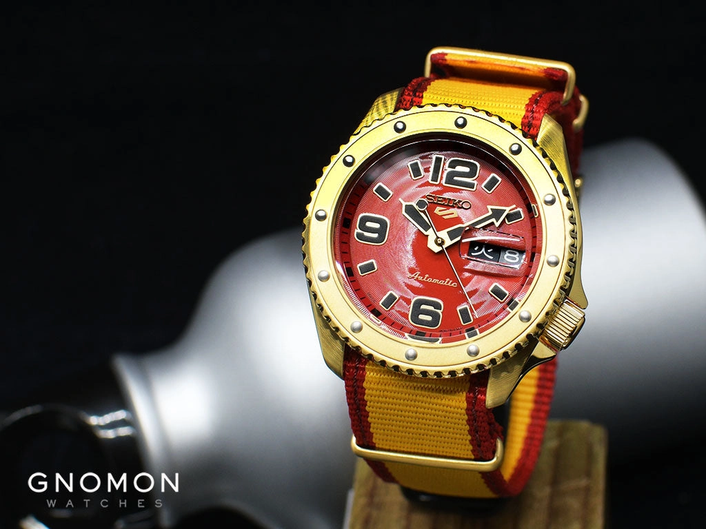 Seiko 5 Sports Street Fighter Series Zangief "Iron Cyclone" - Ltd Ed 9999pcs - Ref. SBSA084