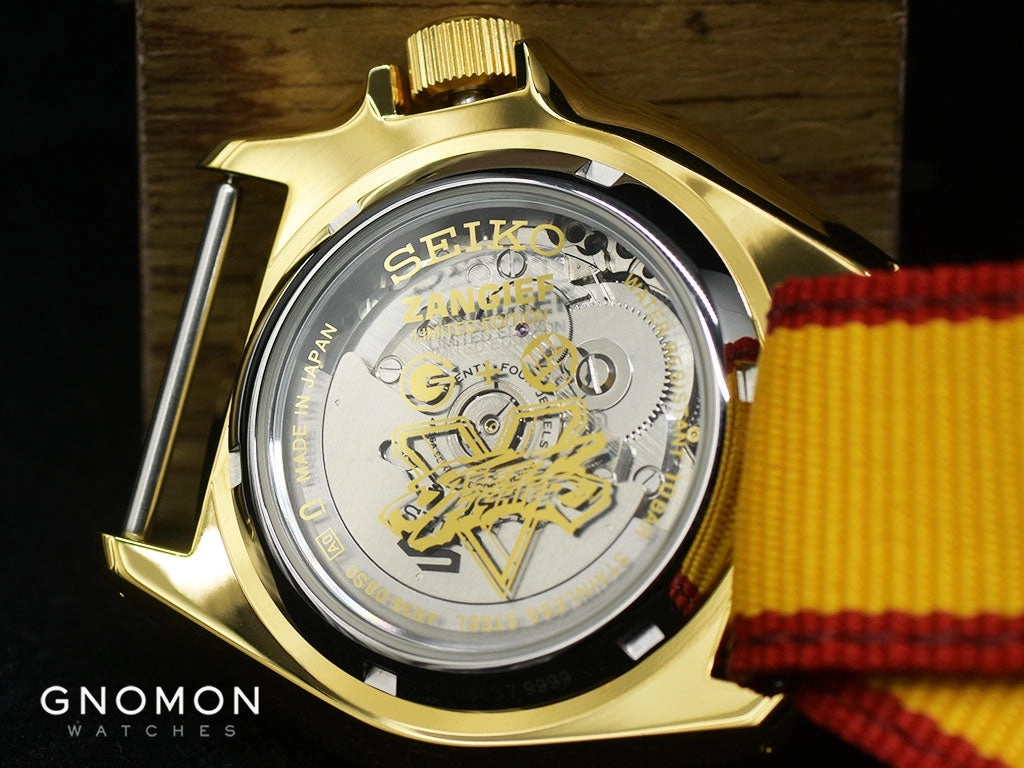 Seiko 5 Sports Street Fighter Series Zangief "Iron Cyclone" - Ltd Ed 9999pcs - Ref. SBSA084