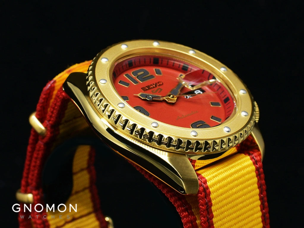 Seiko 5 Sports Street Fighter Series Zangief "Iron Cyclone" - Ltd Ed 9999pcs - Ref. SBSA084