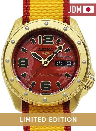 Seiko 5 Sports Street Fighter Series Zangief "Iron Cyclone" - Ltd Ed 9999pcs - Ref. SBSA084