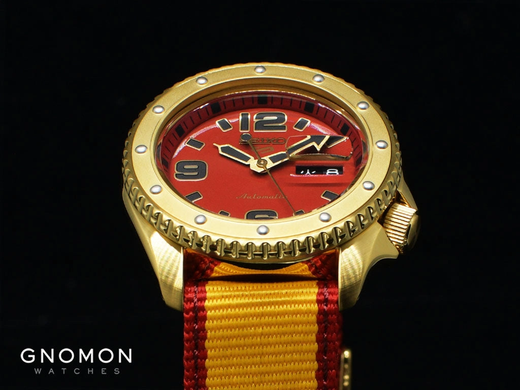 Seiko 5 Sports Street Fighter Series Zangief "Iron Cyclone" - Ltd Ed 9999pcs - Ref. SBSA084