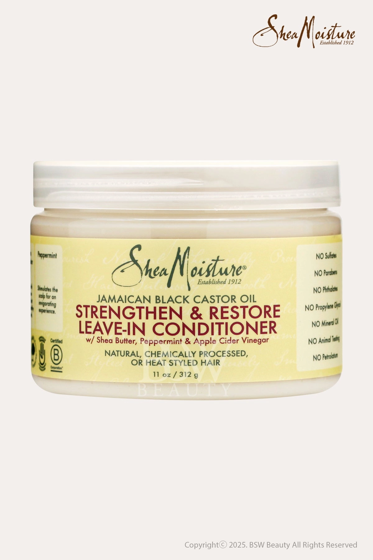 SHEA MOISTURE JAMAICAN BLACK CASTOR OIL STRENGTHEN&RESTORE LEAVE-IN CONDITIONER 11oz