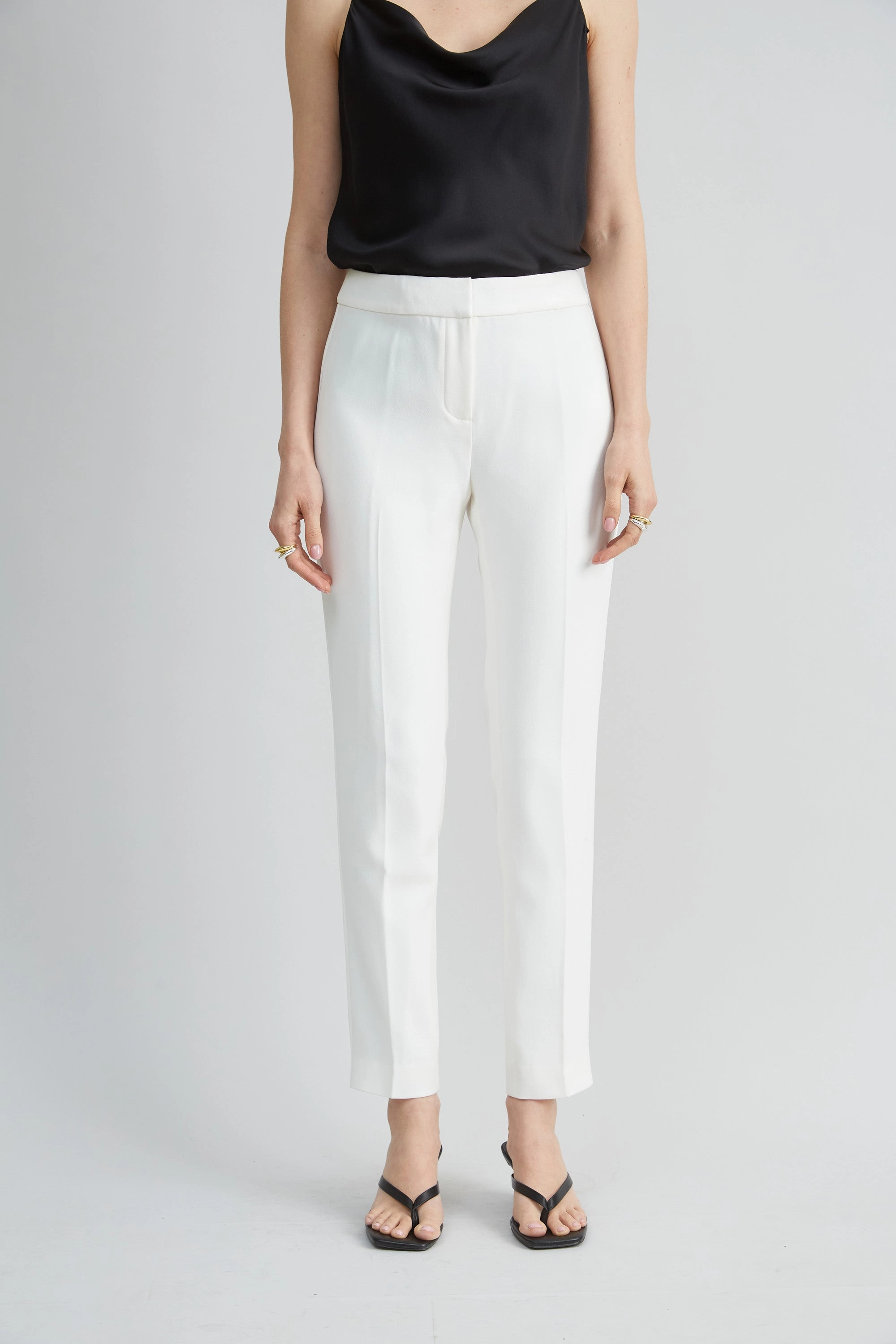 Slim Crepe Inseam Pant