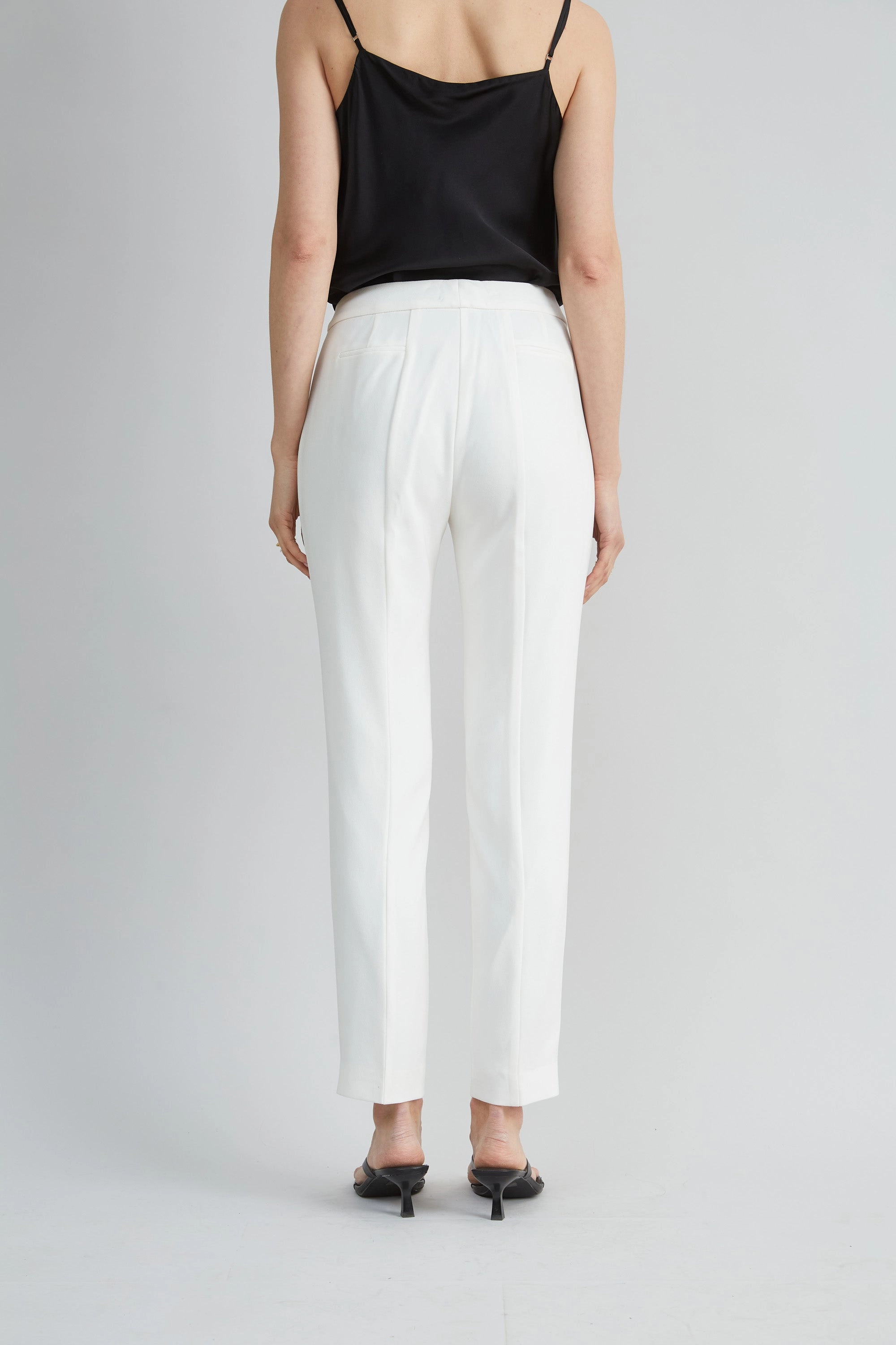 Slim Crepe Inseam Pant