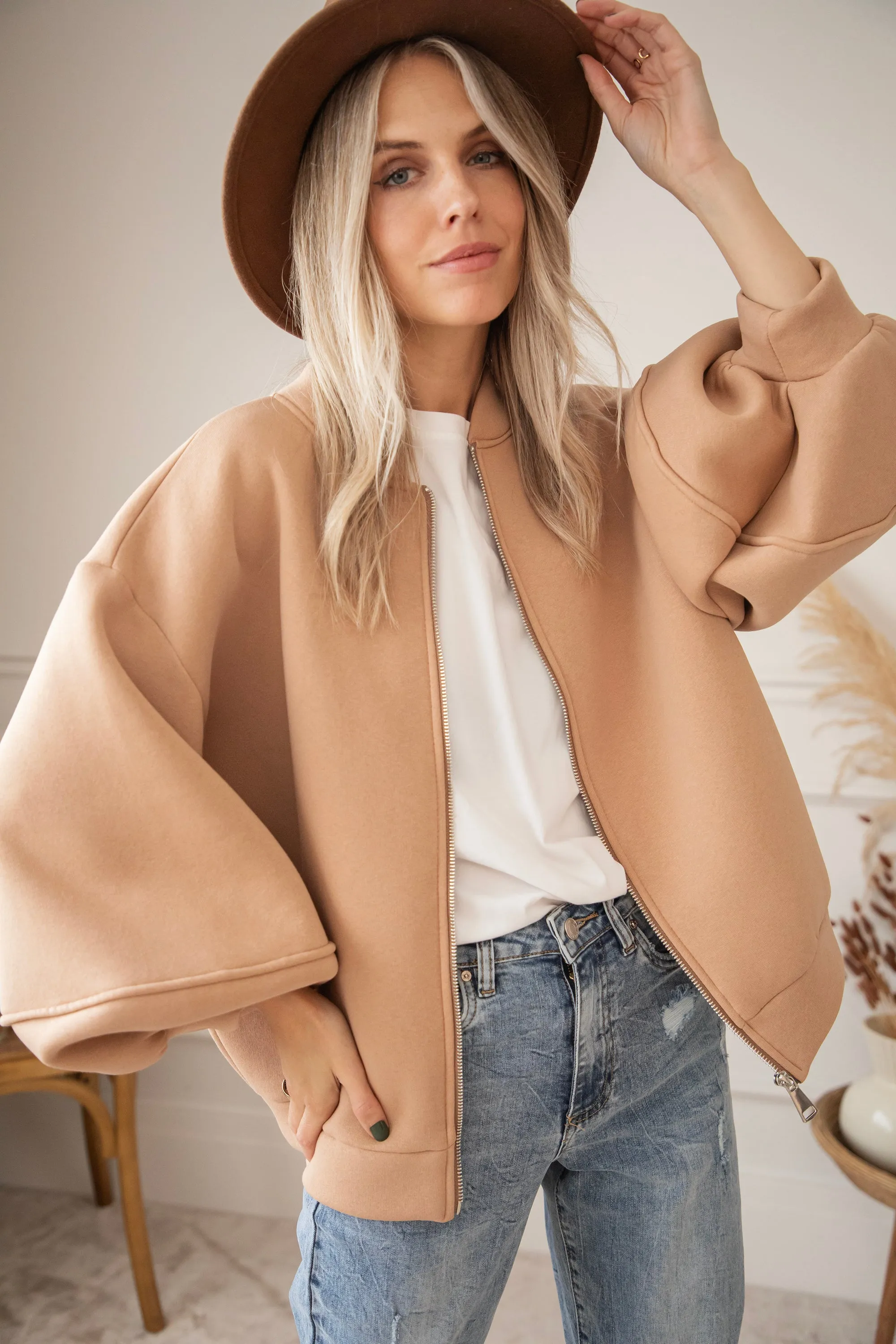 Snuggle Up Camel - Vest