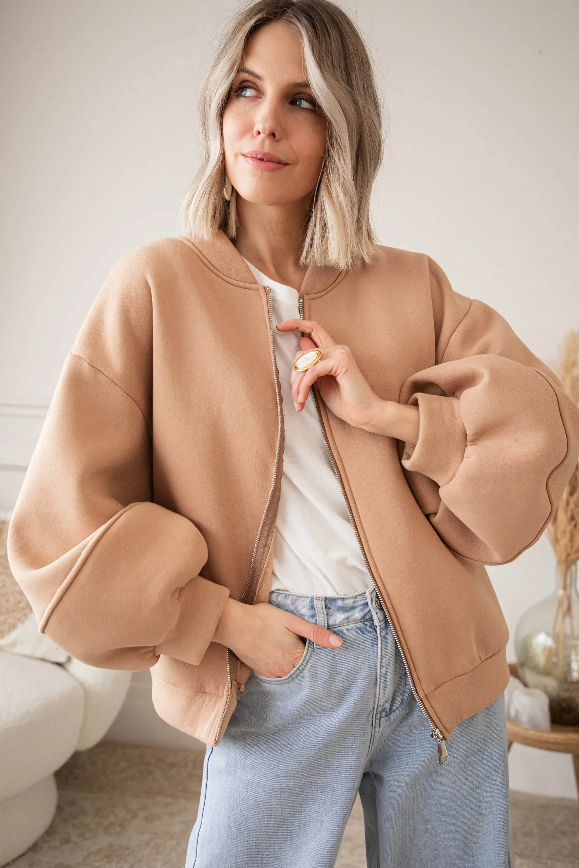 Snuggle Up Camel - Vest