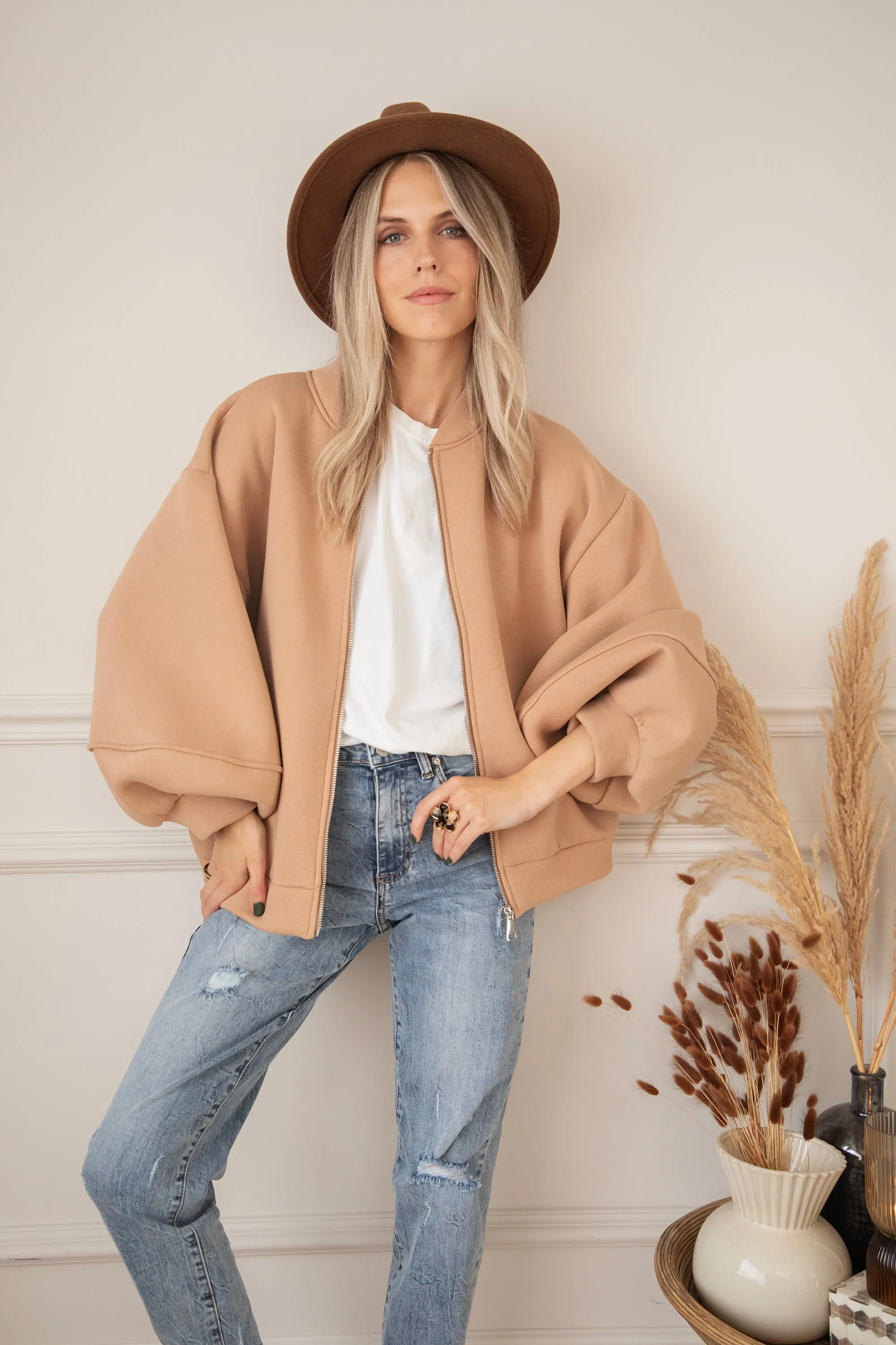 Snuggle Up Camel - Vest