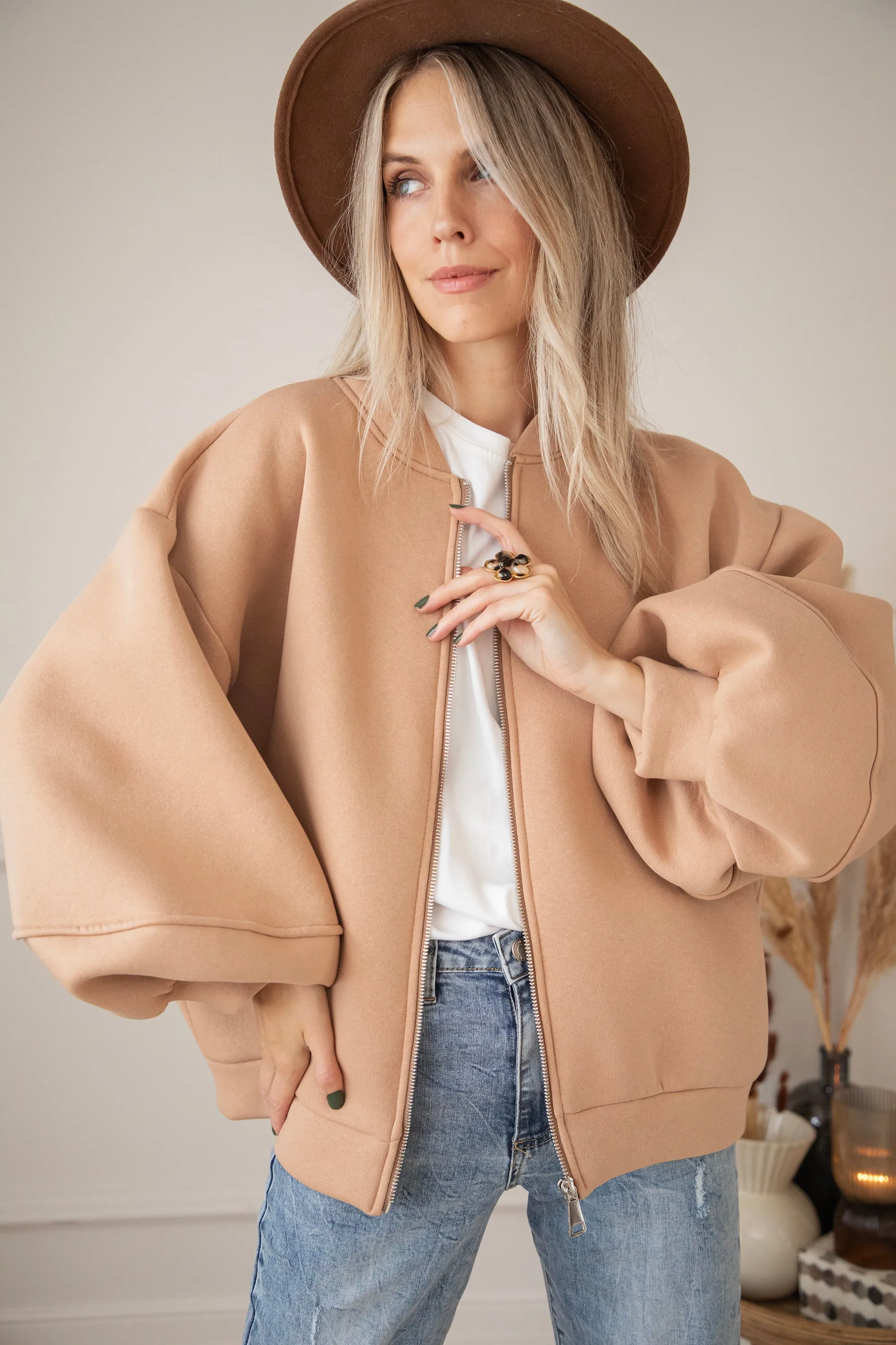 Snuggle Up Camel - Vest