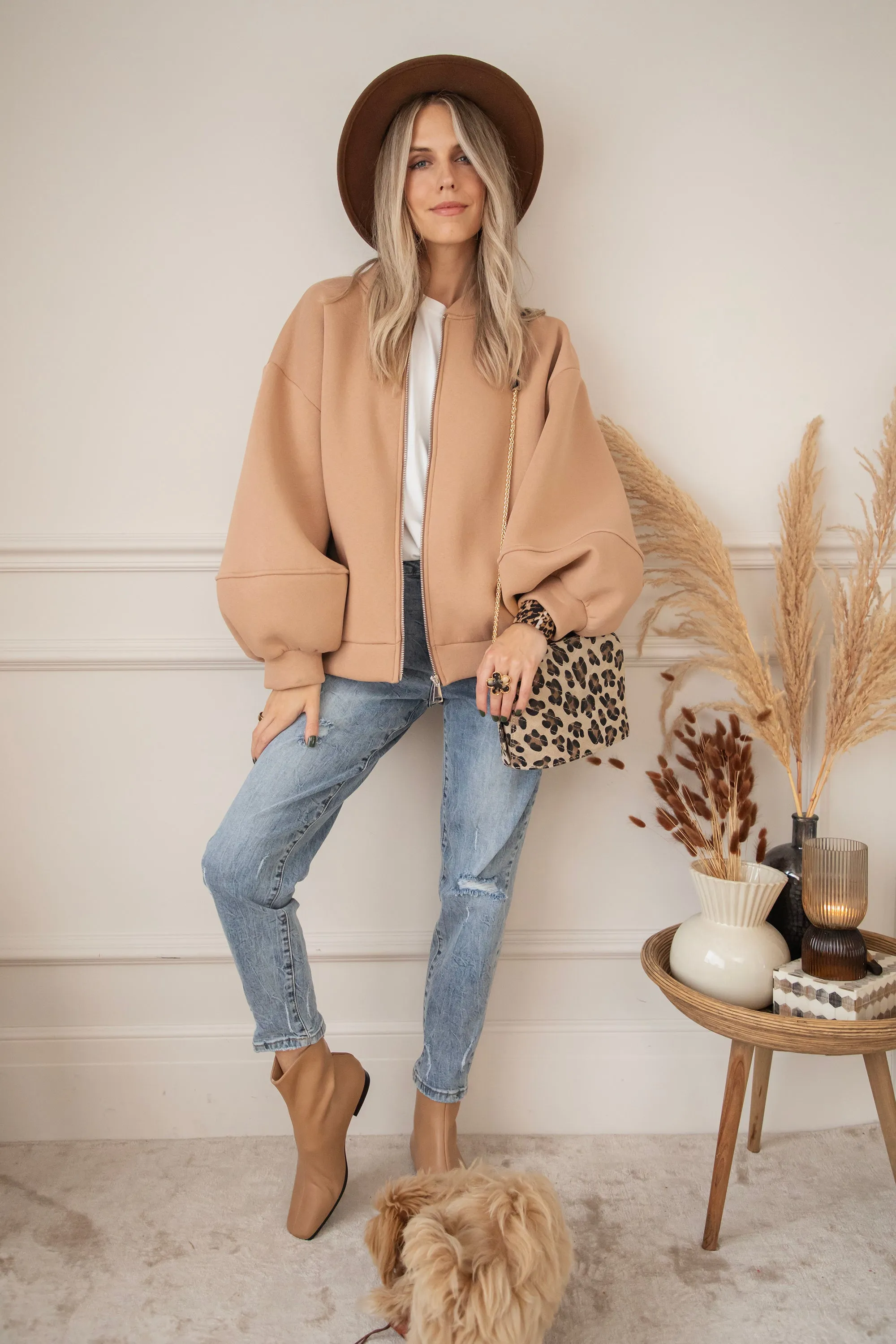 Snuggle Up Camel - Vest