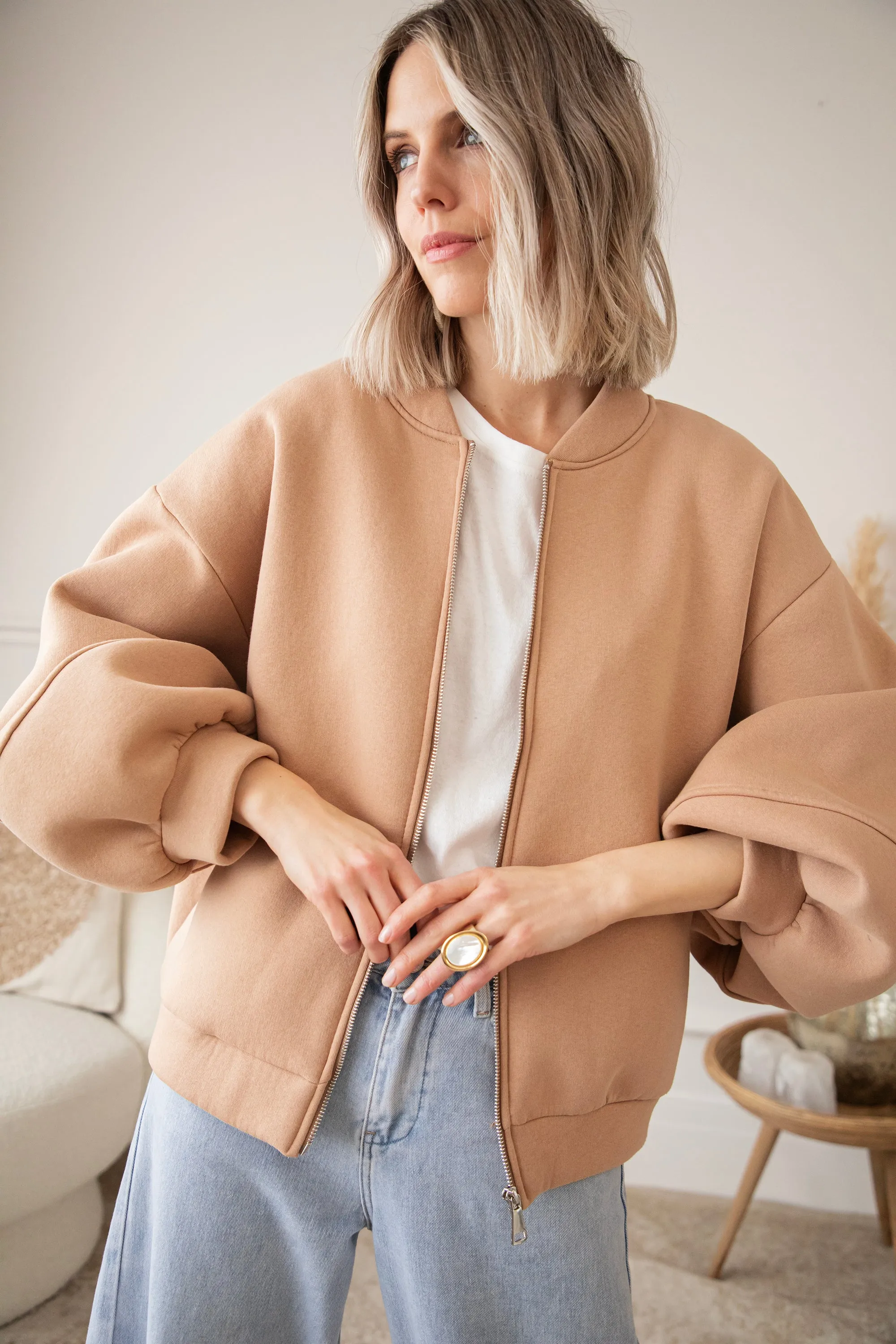Snuggle Up Camel - Vest