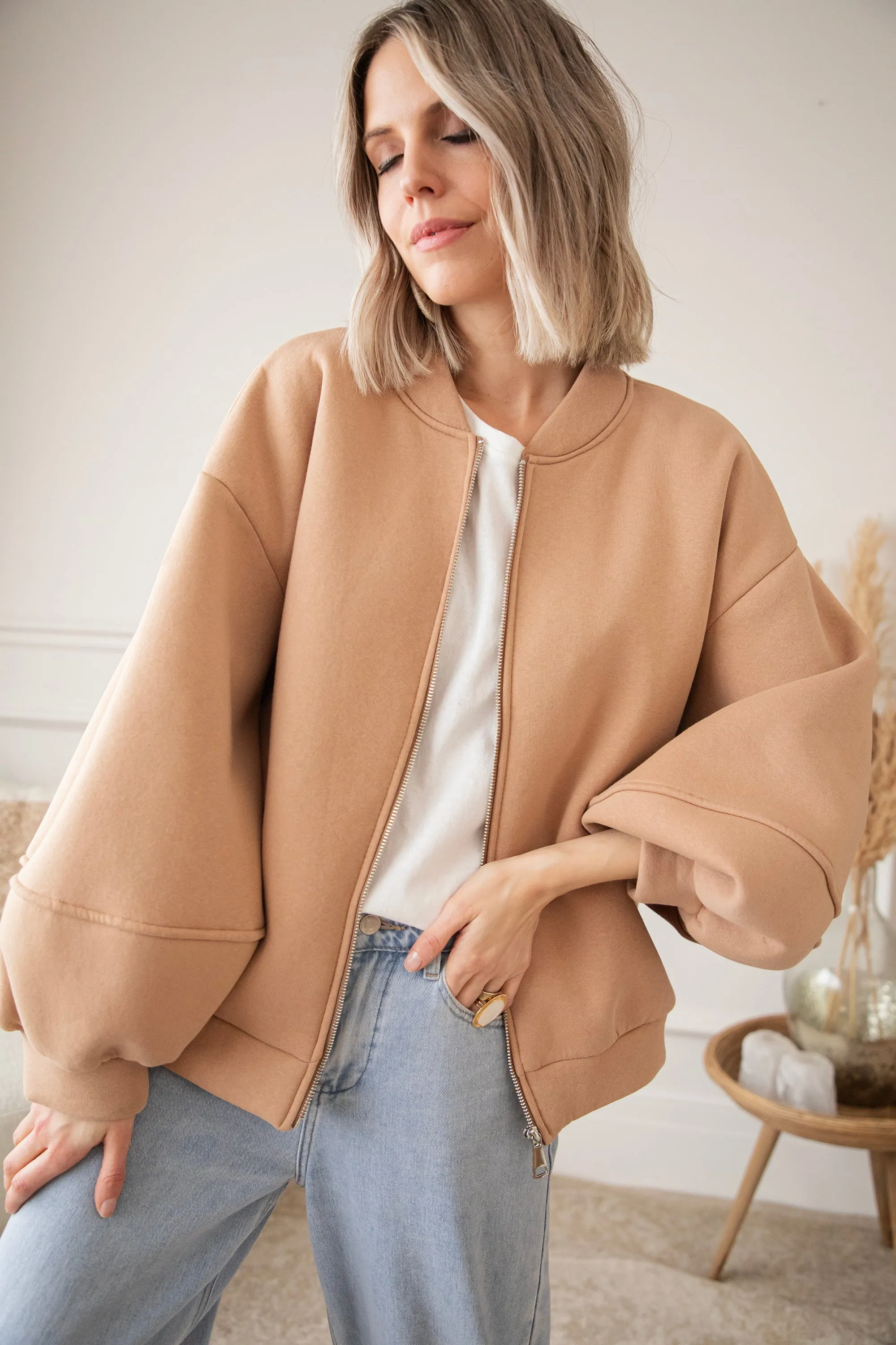 Snuggle Up Camel - Vest
