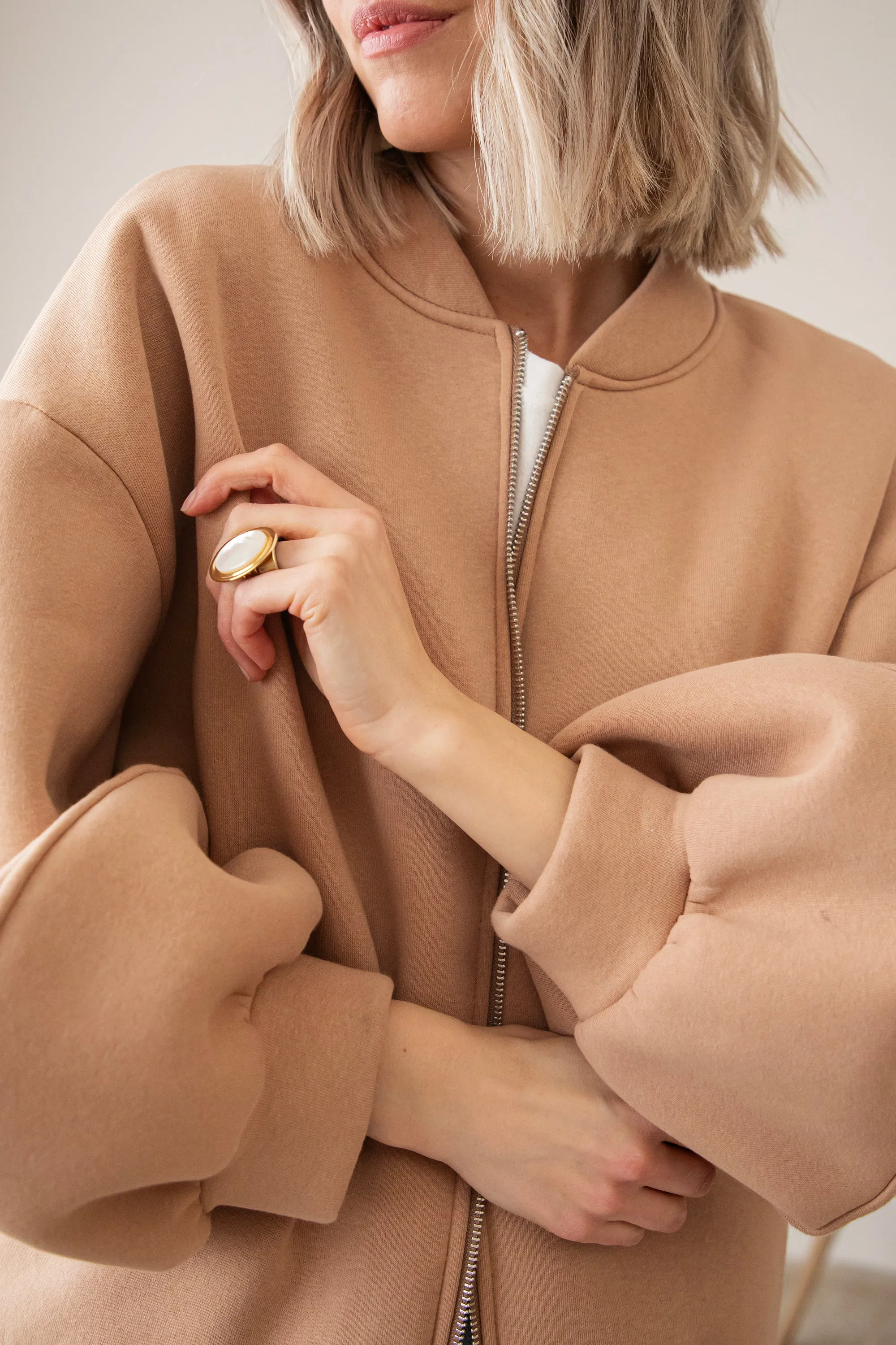 Snuggle Up Camel - Vest
