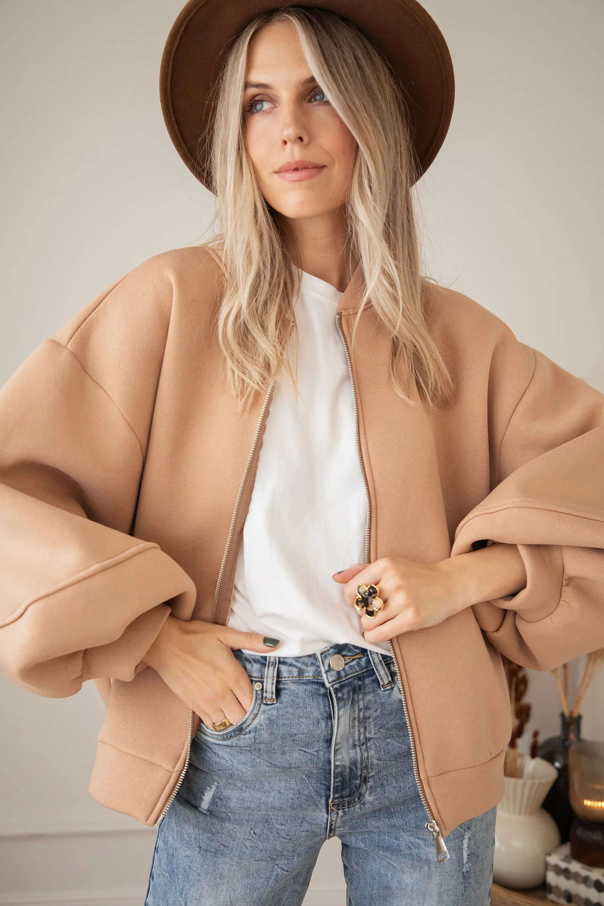 Snuggle Up Camel - Vest
