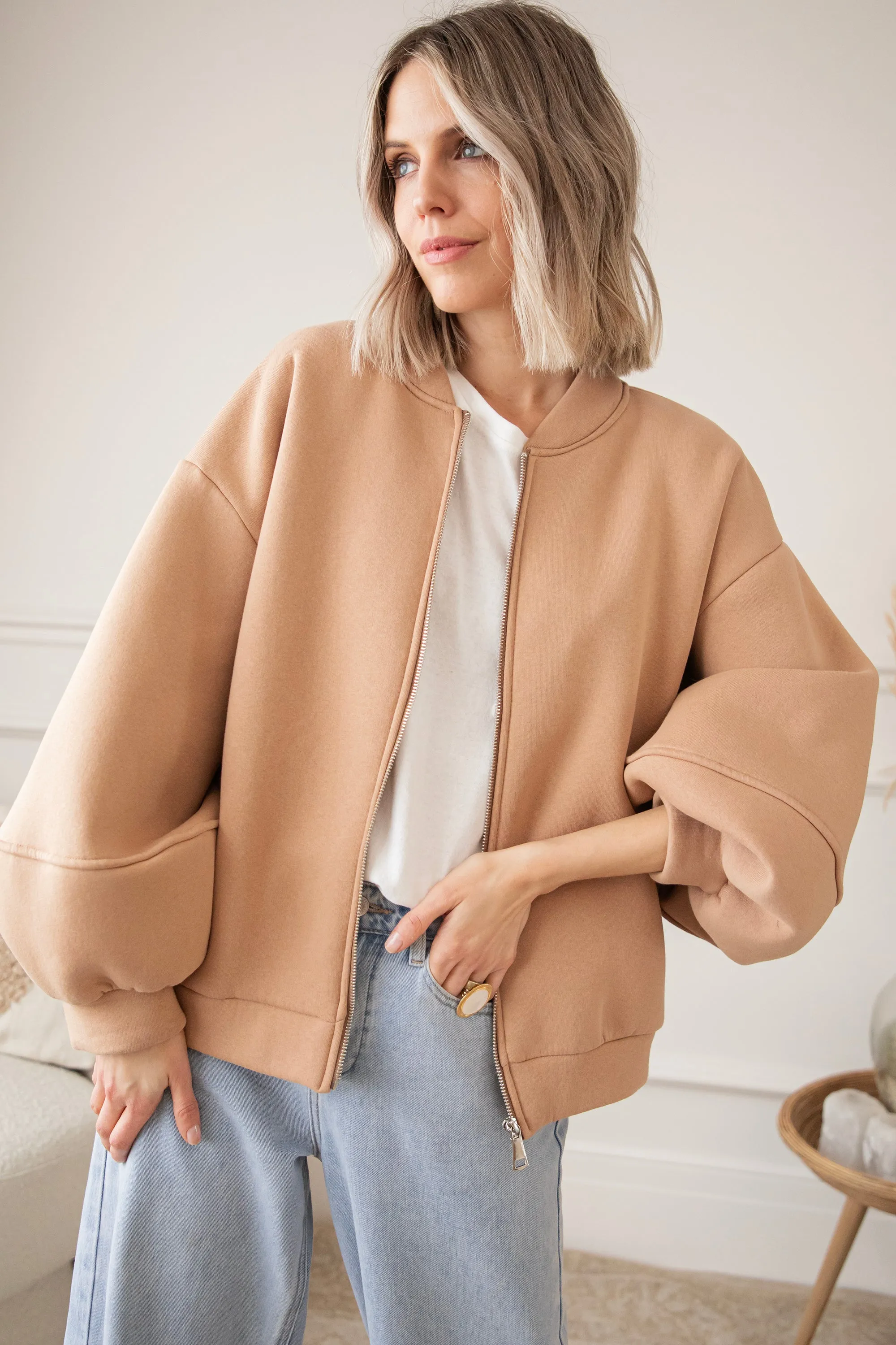 Snuggle Up Camel - Vest