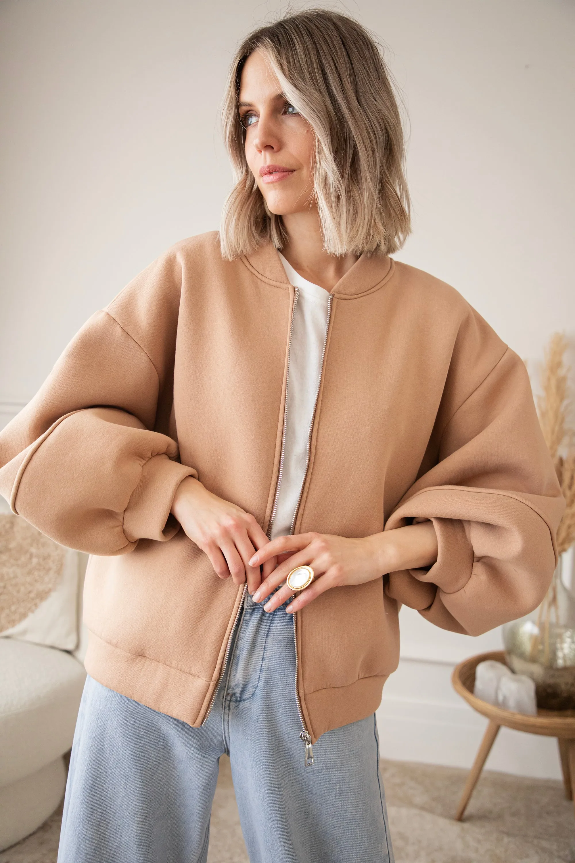 Snuggle Up Camel - Vest