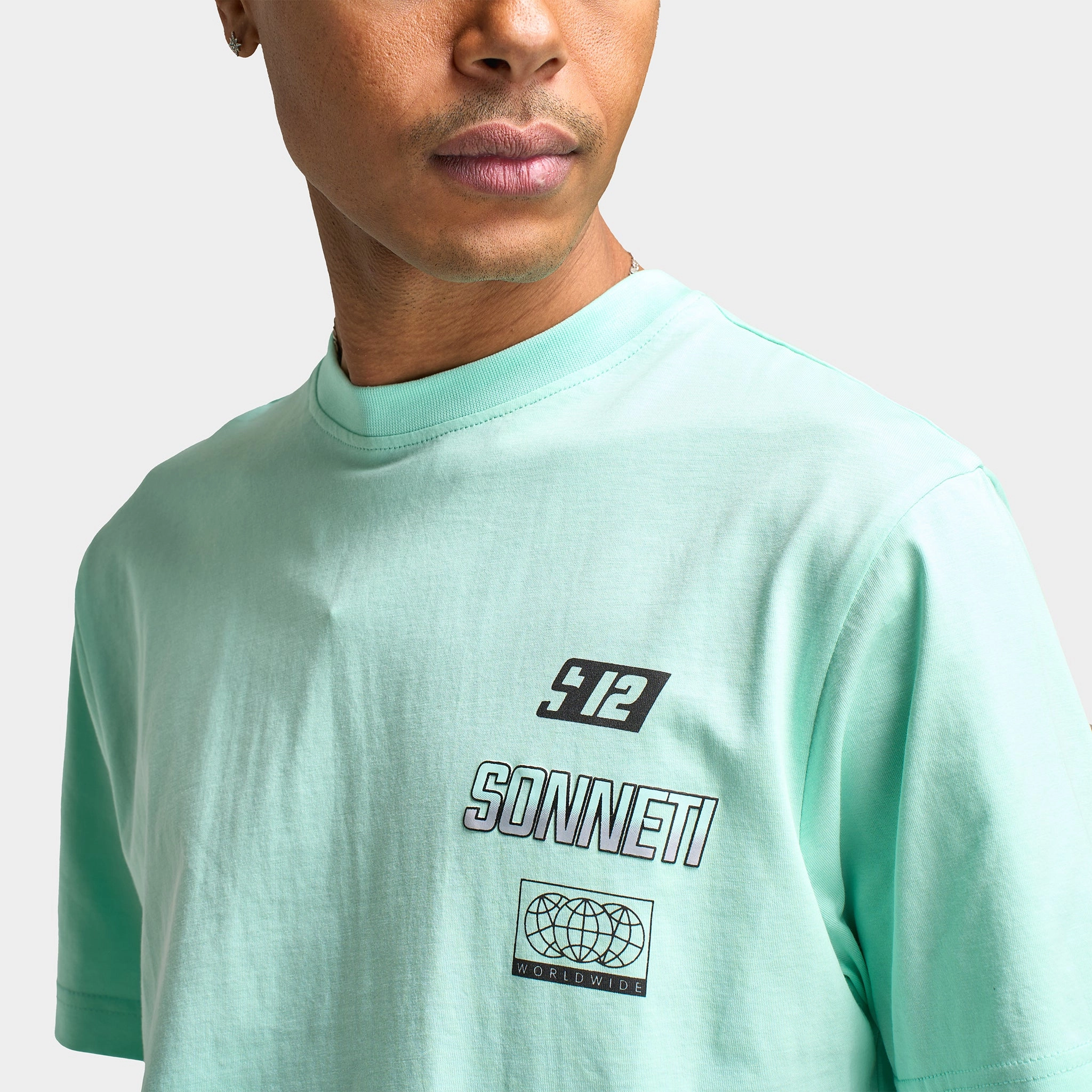 Sonneti Logan Graphic T-Shirt / Beach Glass