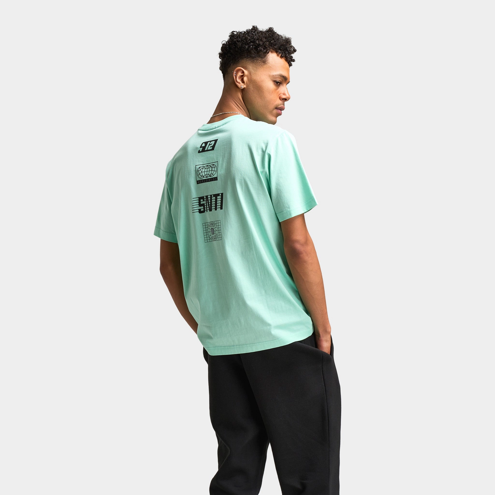 Sonneti Logan Graphic T-Shirt / Beach Glass