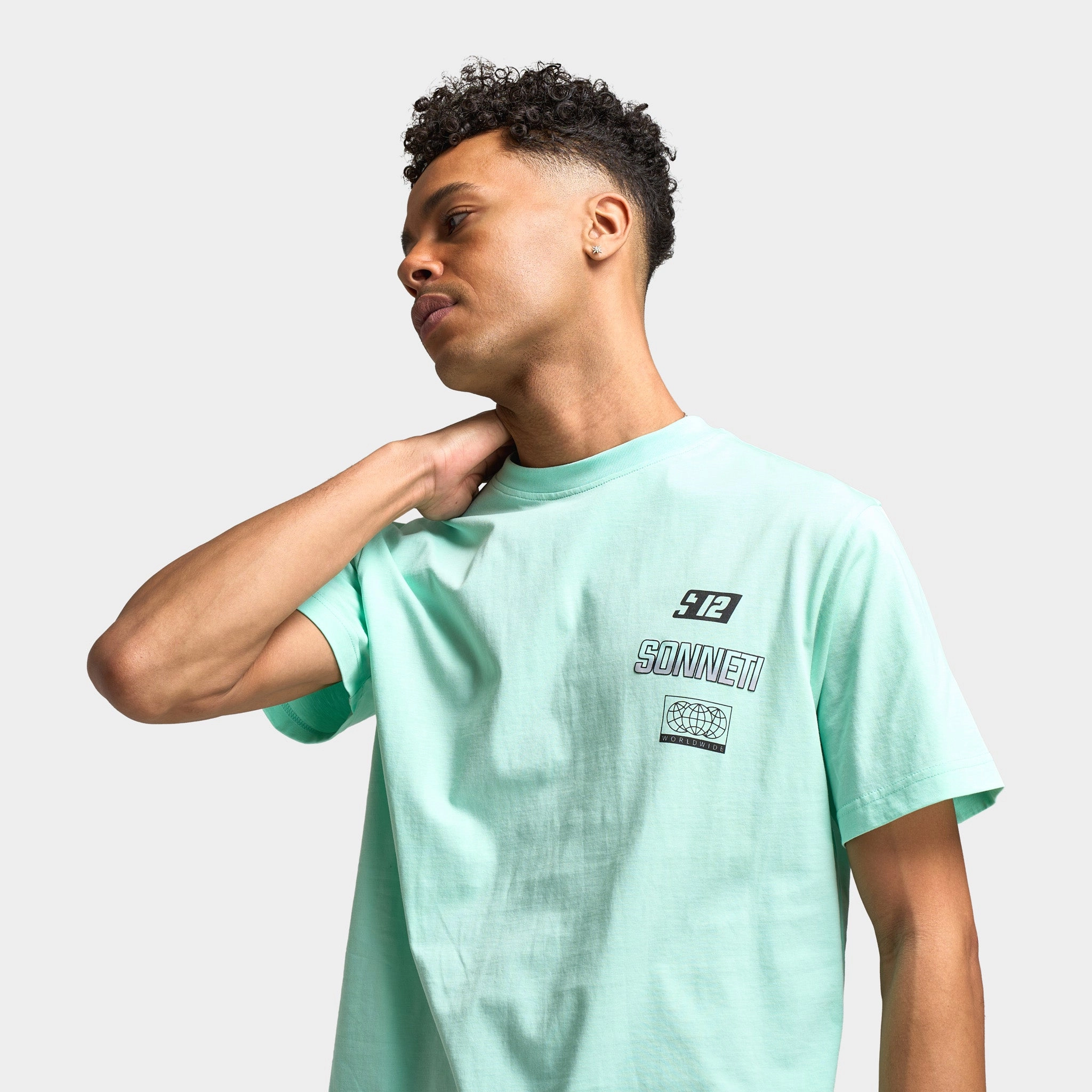 Sonneti Logan Graphic T-Shirt / Beach Glass