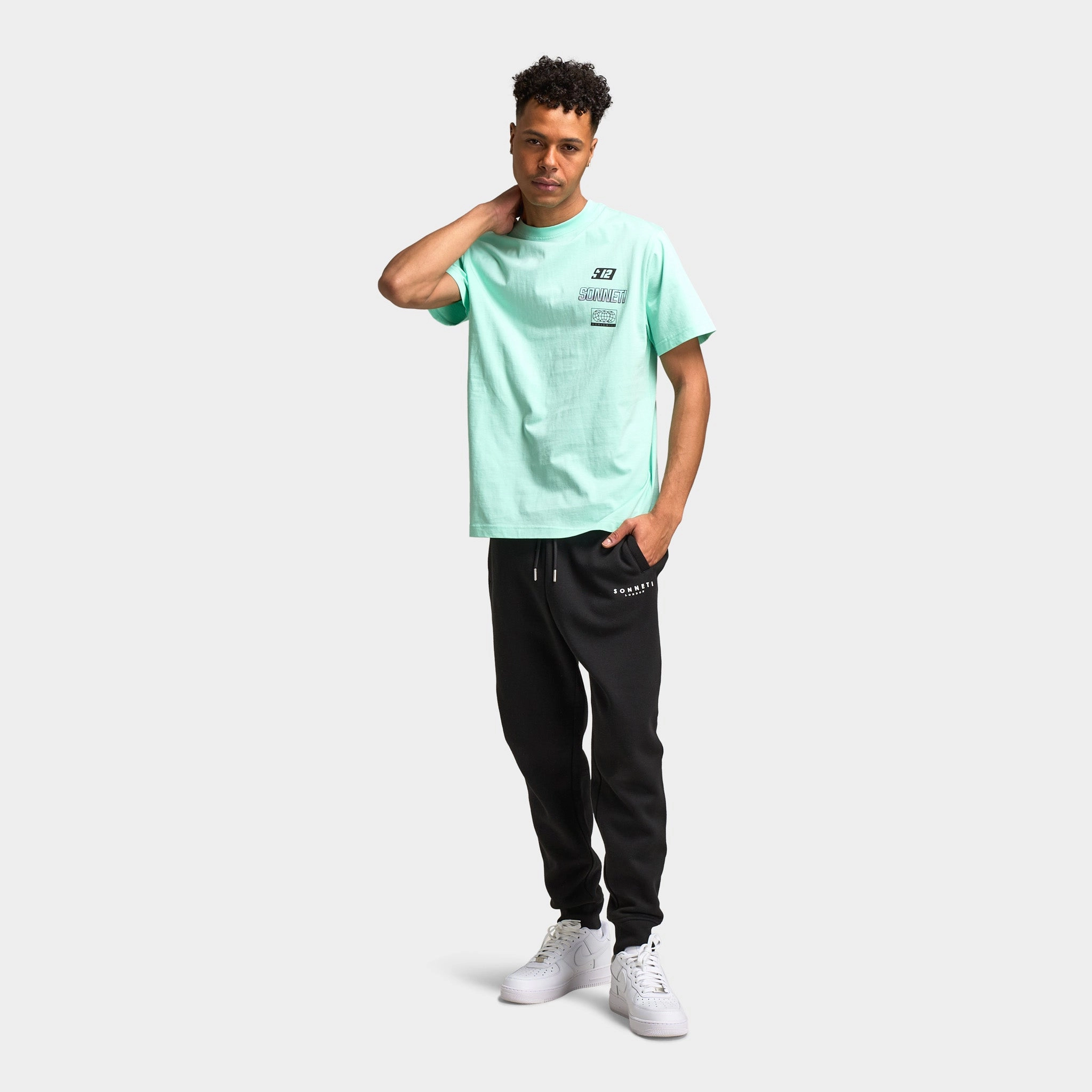 Sonneti Logan Graphic T-Shirt / Beach Glass