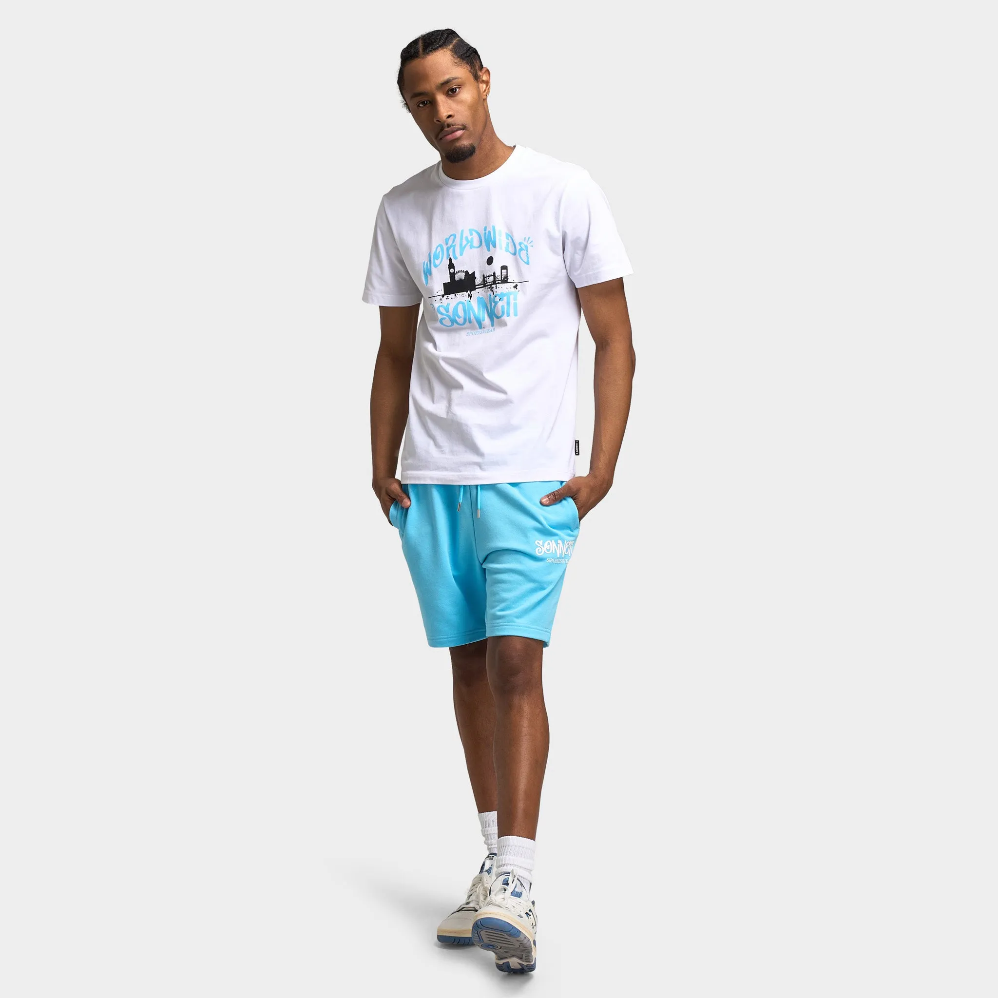 Sonneti World Graphic T-Shirt / Optic White