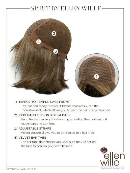 Spirit II | Human Hair/ Synthetic Blend Lace Front Wig | DISCONTINUED