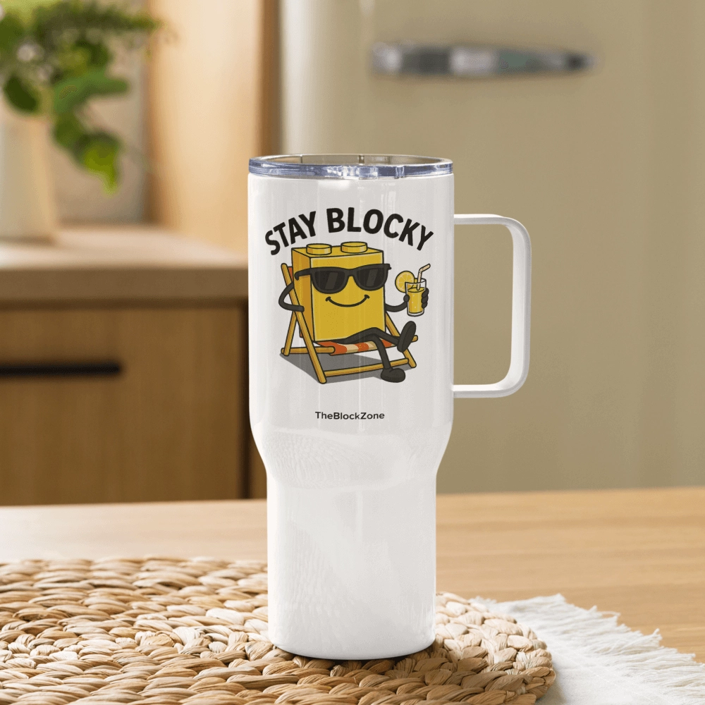 Stay Blocky Travel Mug
