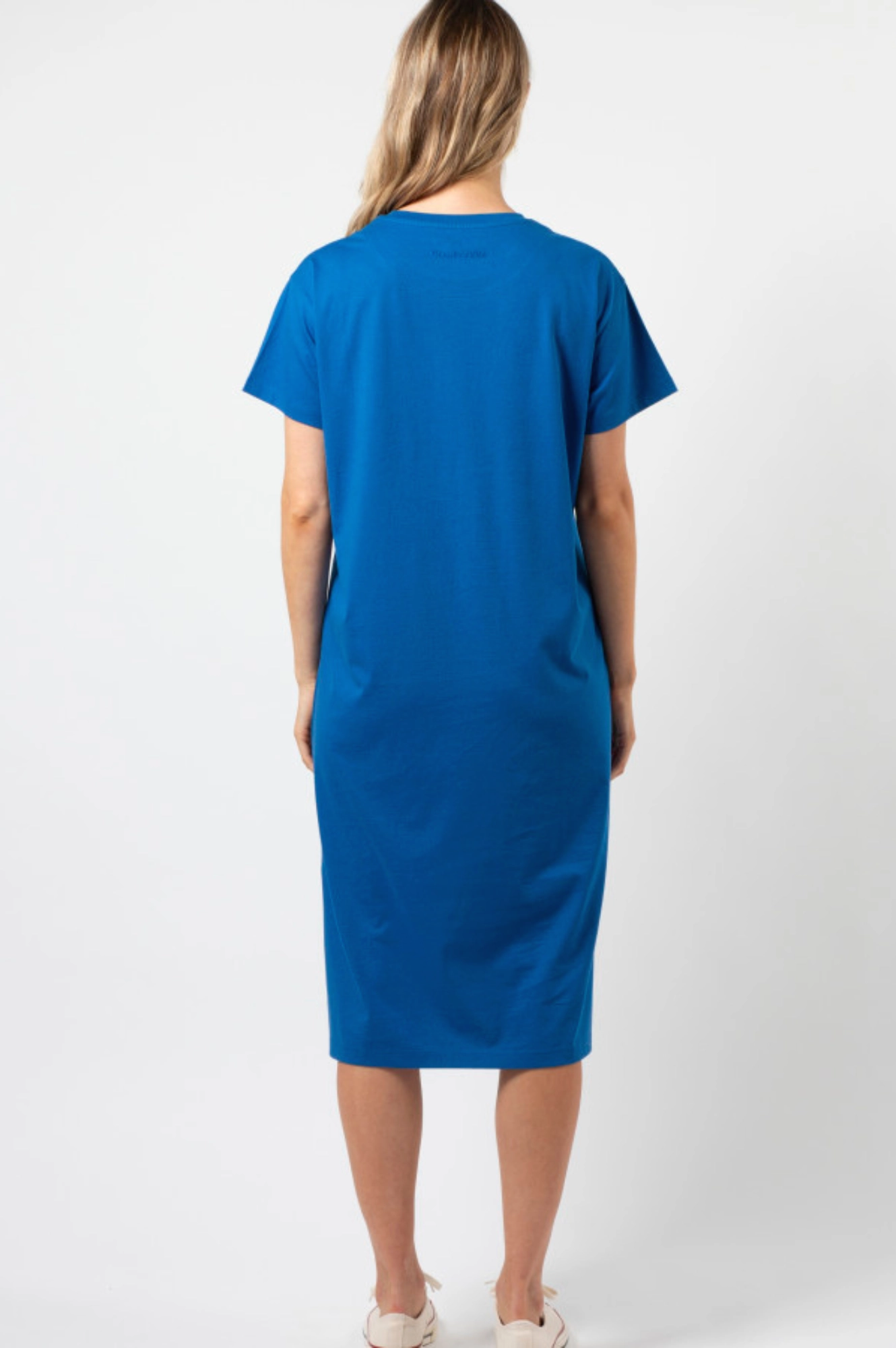 Stella   Gemma Maxie T-Shirt Dress Deep Blue Bowtiful Blue