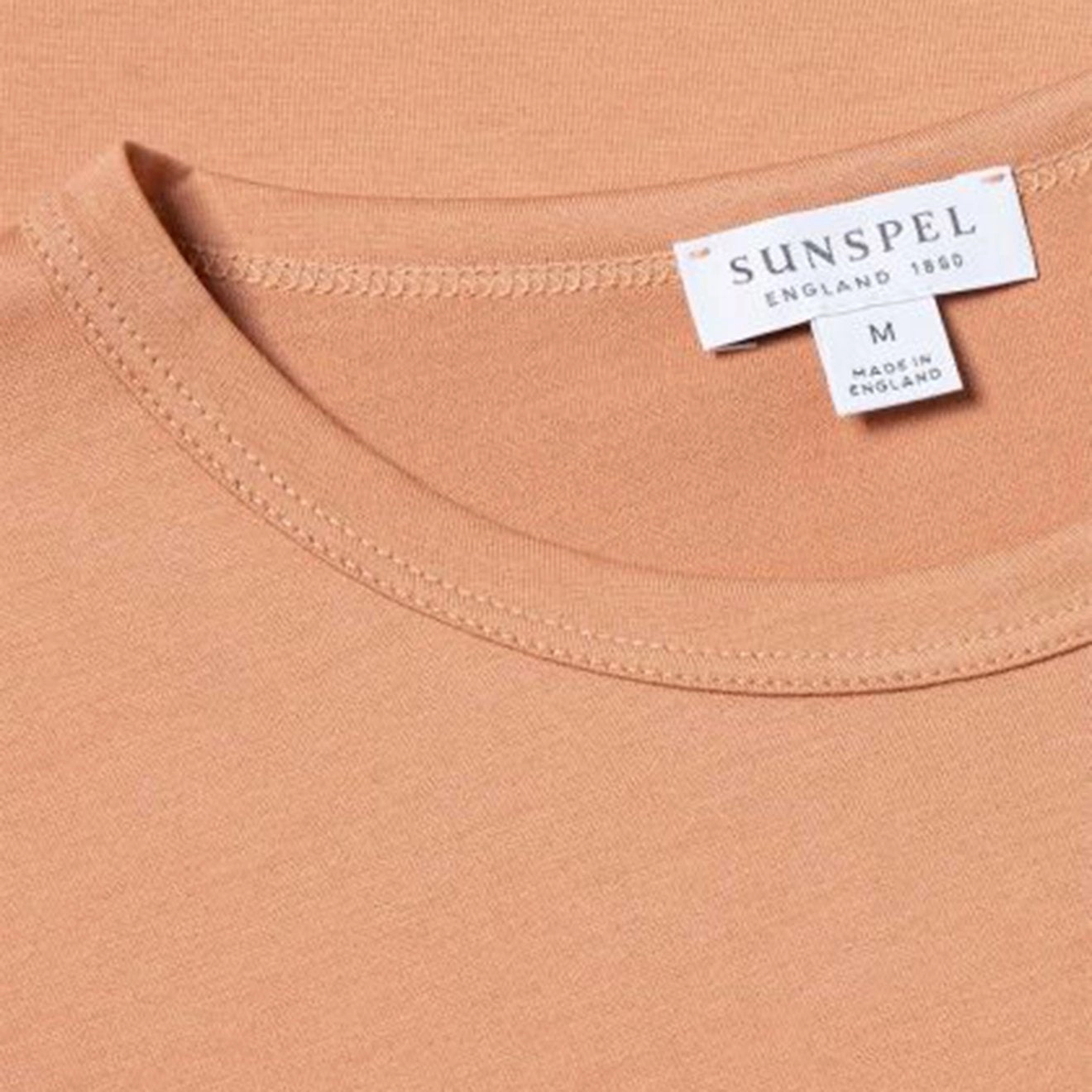 Sunspel Classic Crew Neck T-Shirt Clay