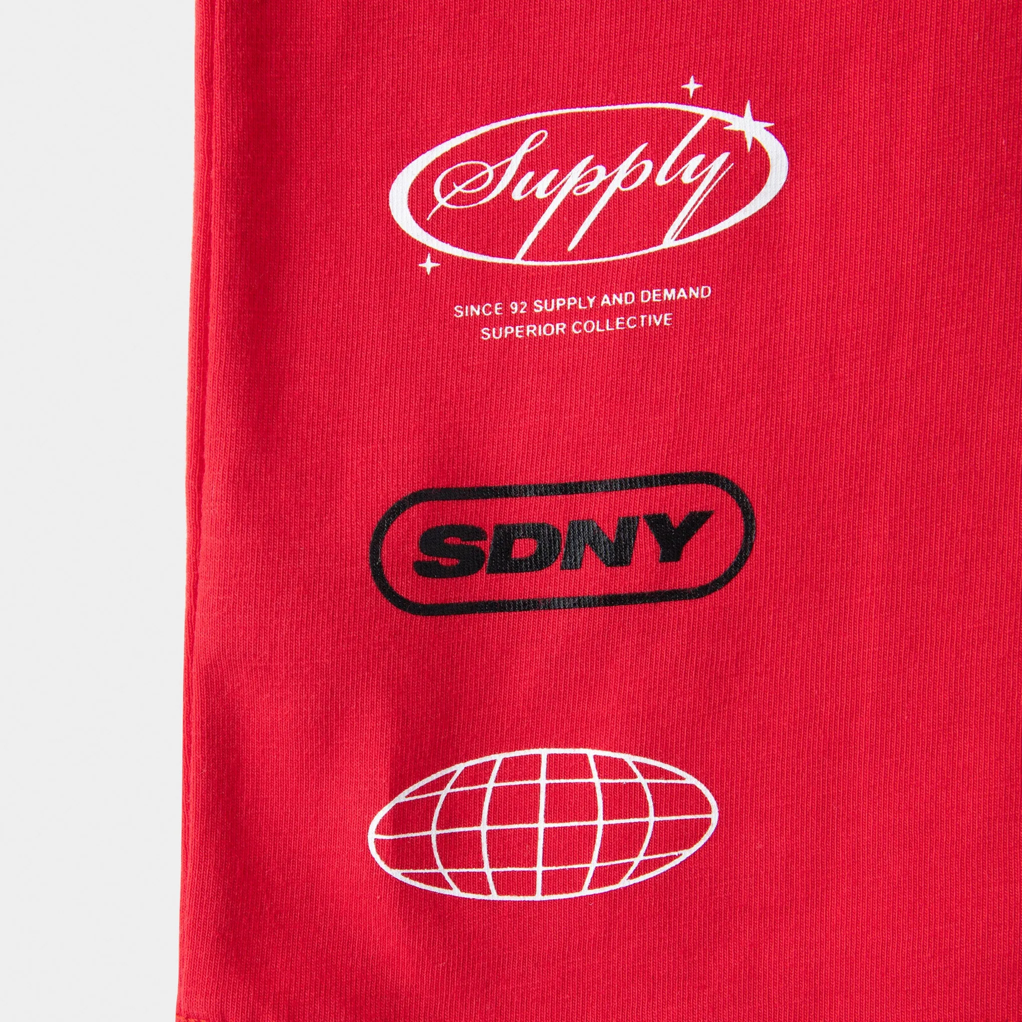 Supply & Demand Junior Boys' Buck T-shirt / Red