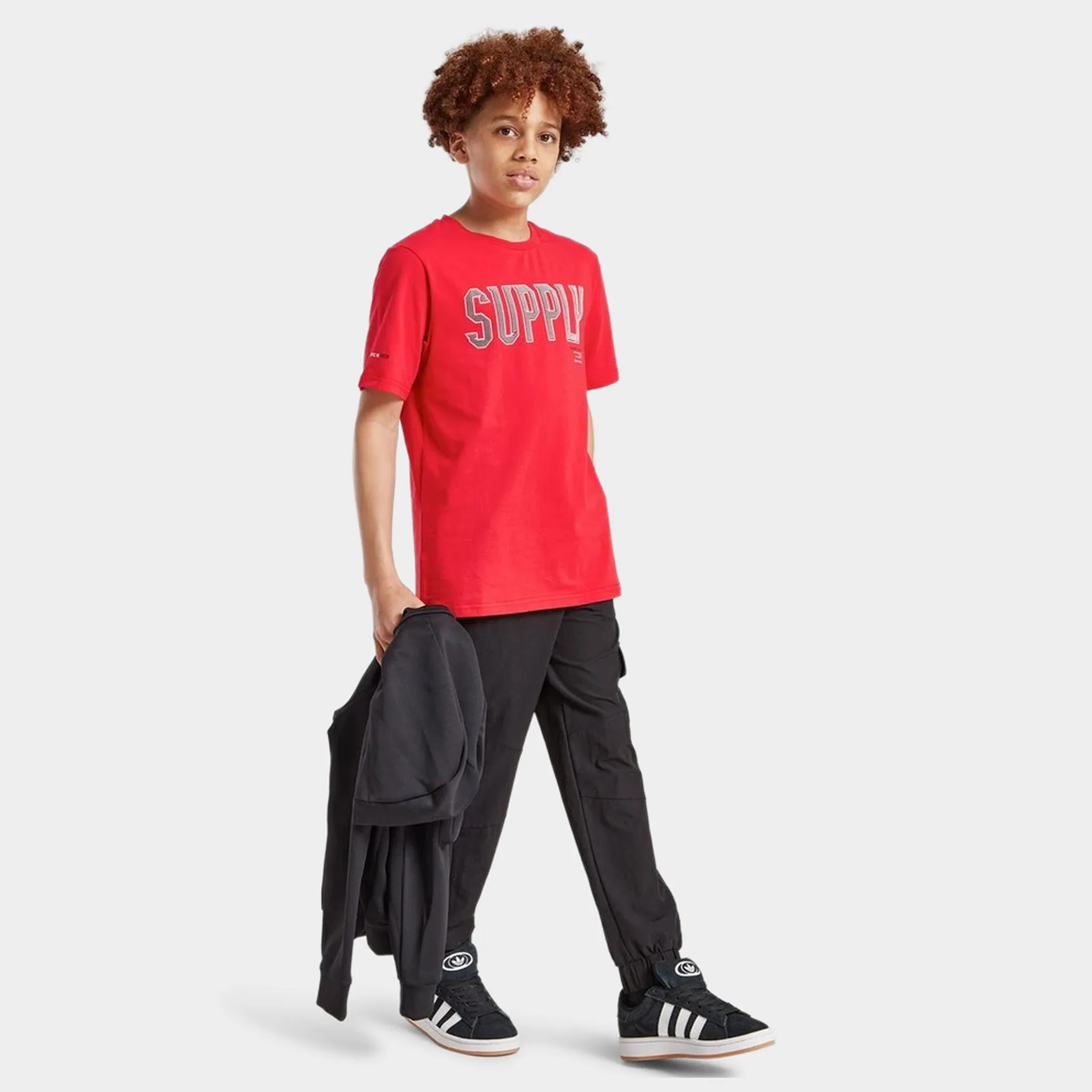 Supply & Demand Junior Boys' Buck T-shirt / Red