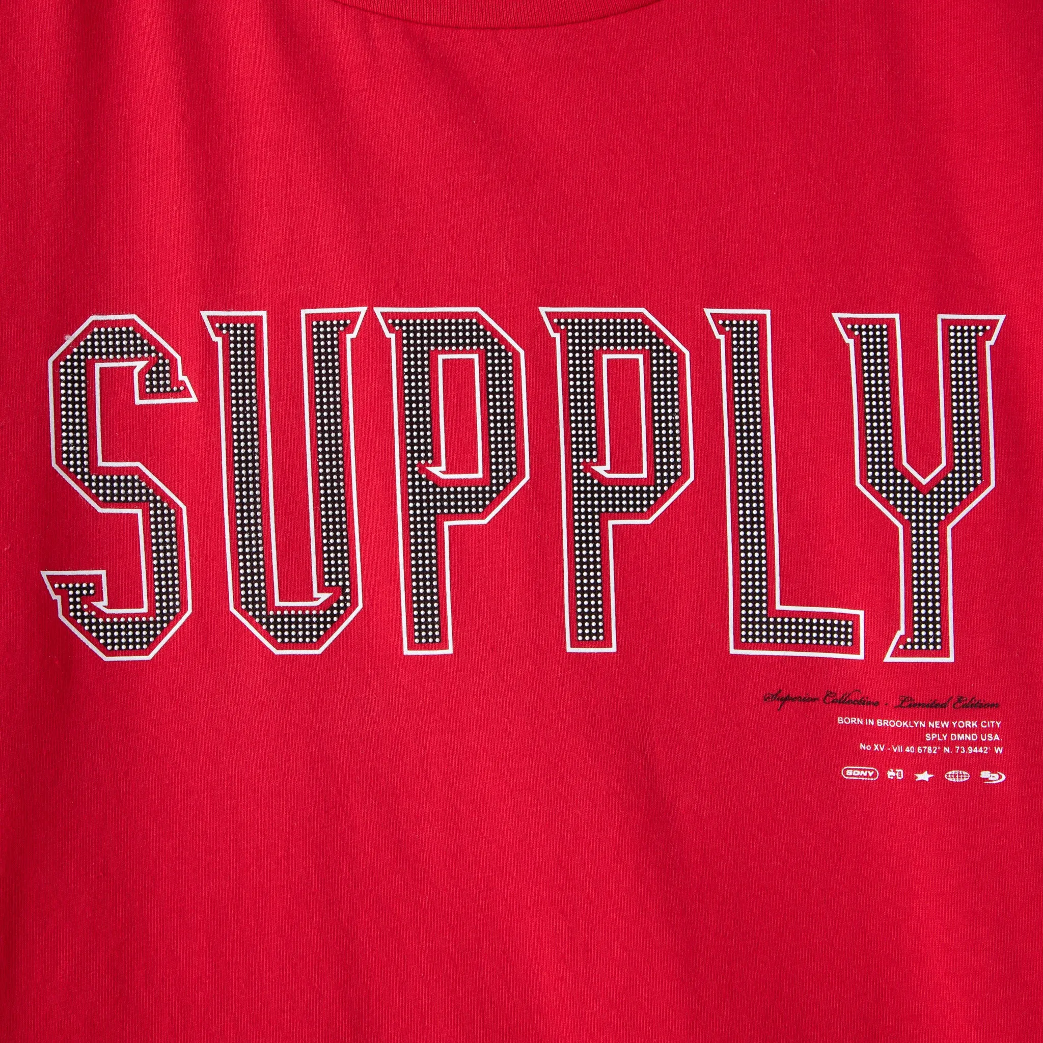 Supply & Demand Junior Boys' Buck T-shirt / Red