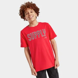Supply & Demand Junior Boys' Buck T-shirt / Red