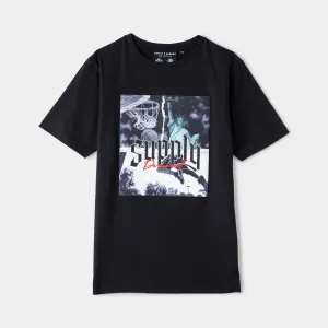 Supply & Demand Junior Boys' Elver T-shirt / Black