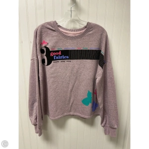 Sweatshirt Collar By Disney Store In Purple, Size: Xl