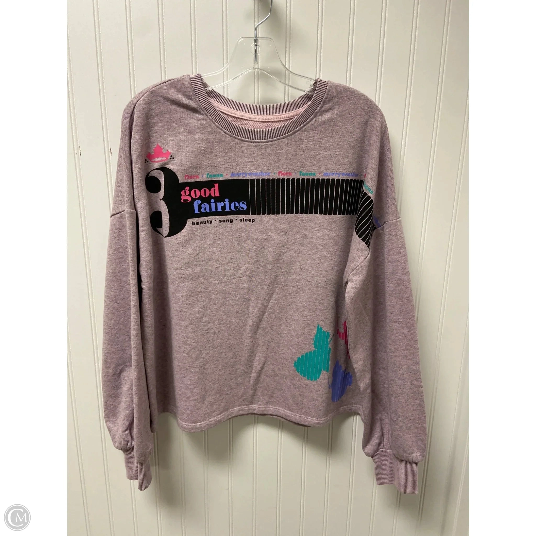 Sweatshirt Collar By Disney Store In Purple, Size: Xl