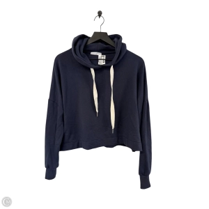 Sweatshirt Hoodie By Clothes Mentor In Blue, Size: L