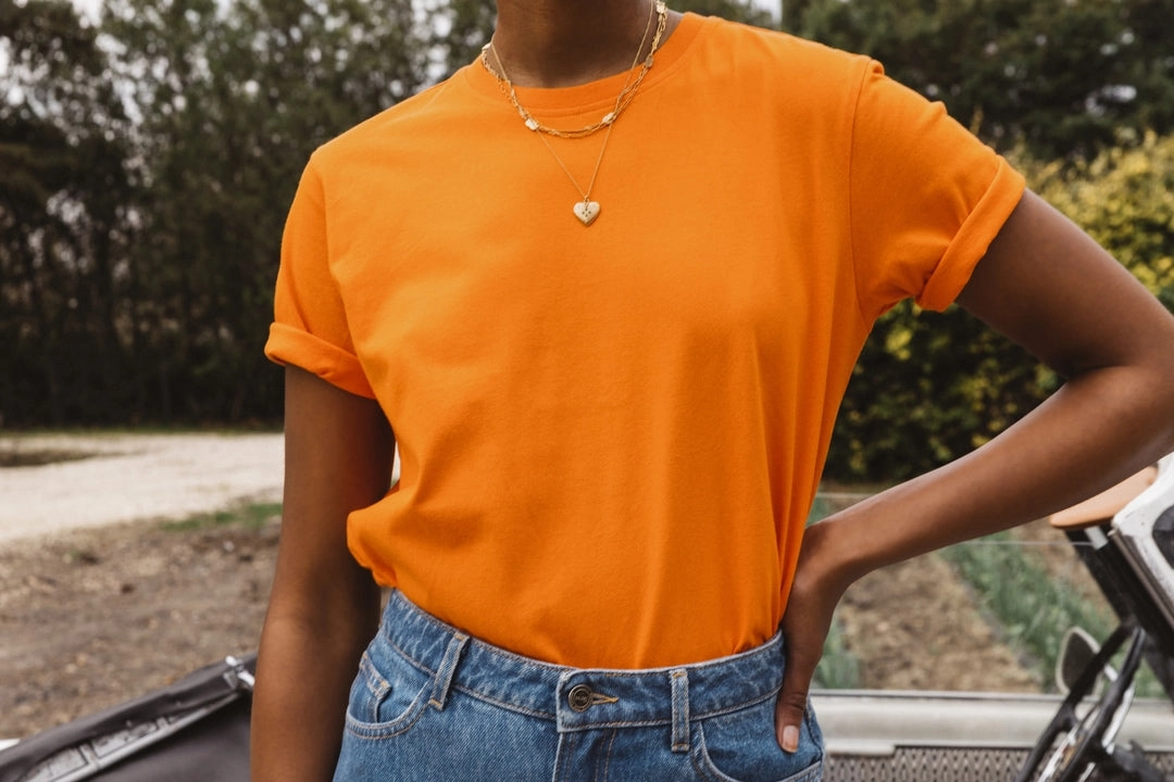 Tee-shirt Bree orange
