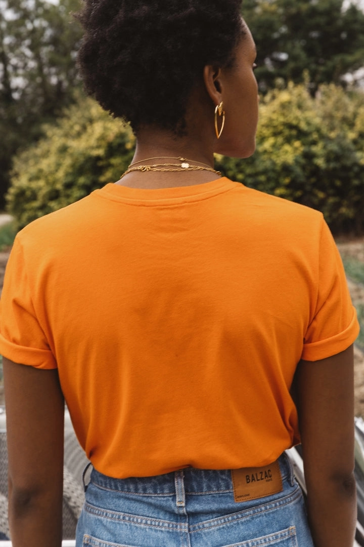 Tee-shirt Bree orange